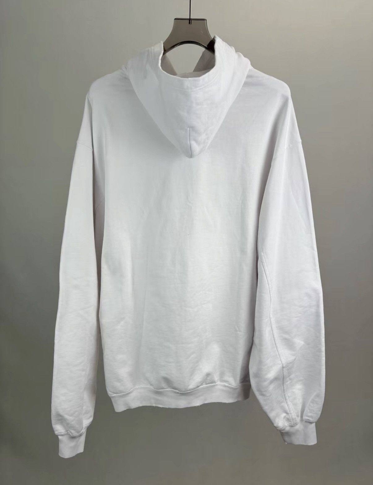 Balenciaga BALENCIAGA Logo Hoodie K1 Size US XXS / EU 40 - 2 Thumbnail