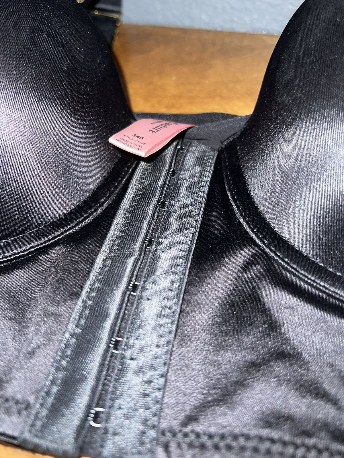 Juicy Couture Juicy Couture Corset Bra Black Gold Rhinestone Letters 34B Size ONE SIZE - 5 Thumbnail