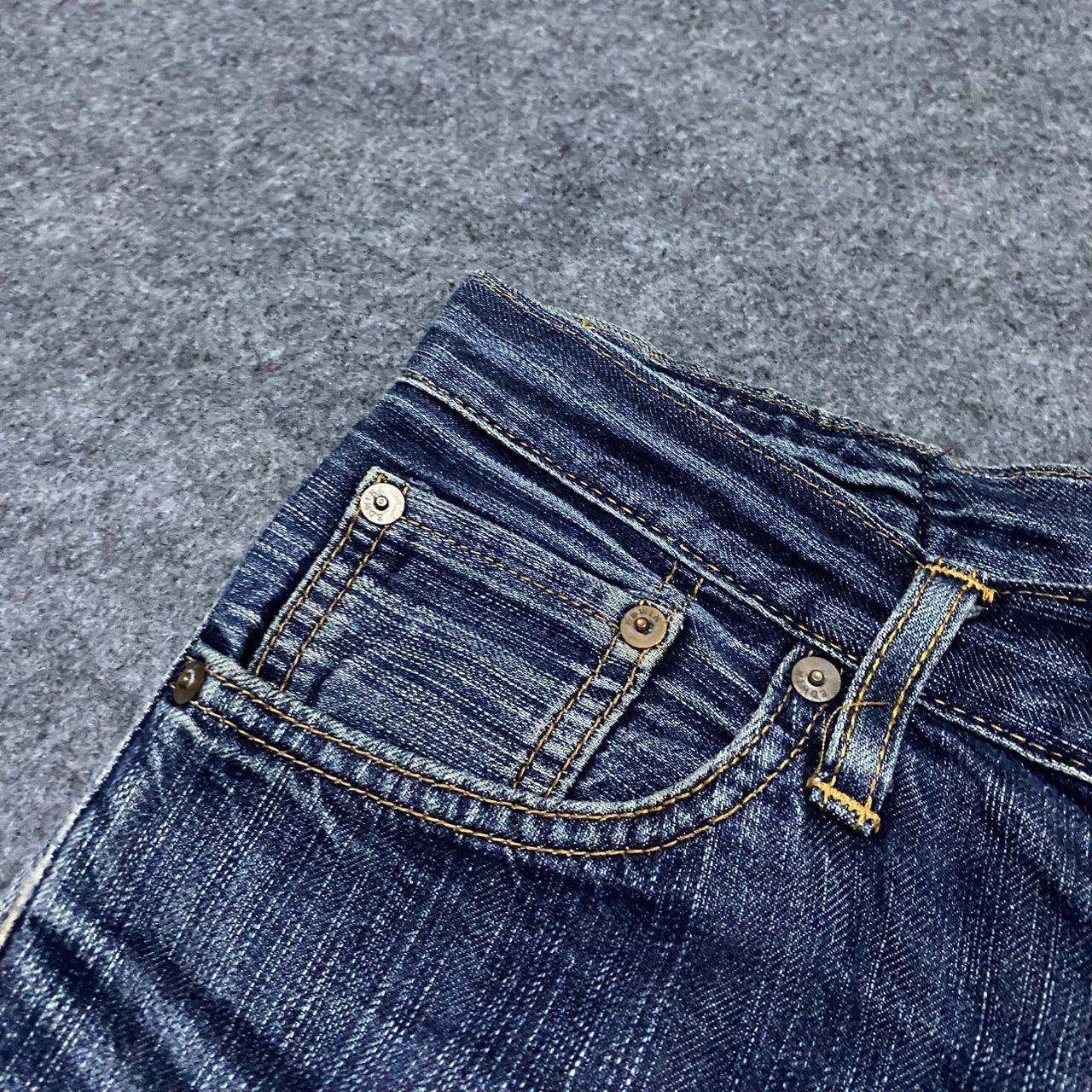 Edwin Vintage Edwin 500 VG Distressed Bootcut Denim Size US 30 / EU 46 - 6 Thumbnail