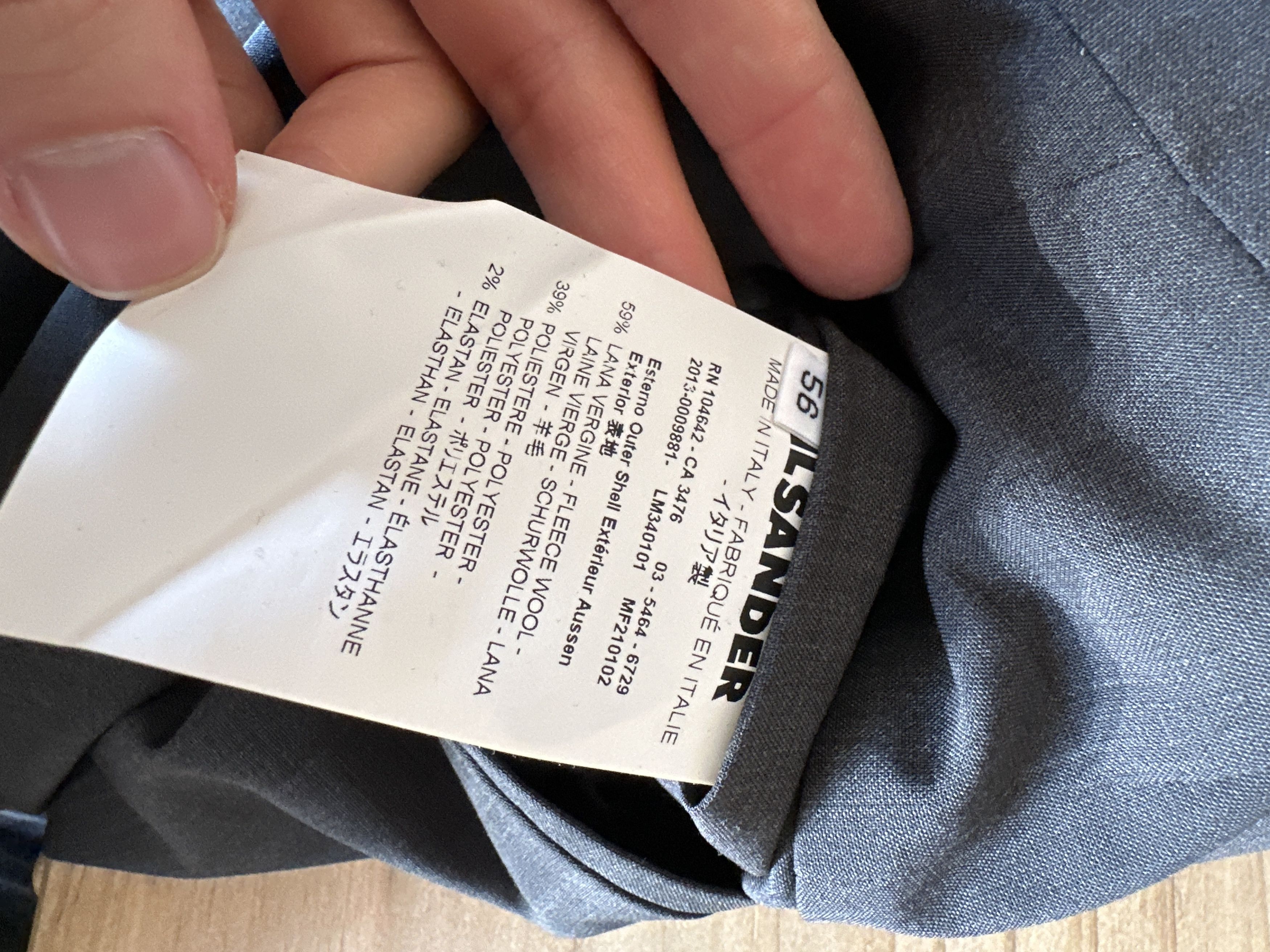 Jil Sander Jil Sander Wool Trousers Size US 40 / EU 56 - 6 Thumbnail