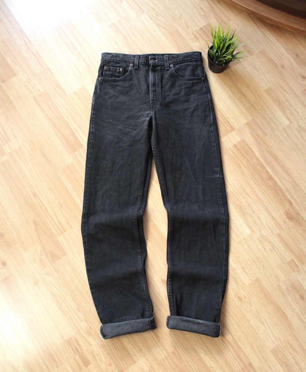 Levi's × Levi's Vintage Clothing 🔥 Levis 505 Vintage Black Denim Jeans Pants Y2K USA RARE Size US 34 / EU 50 - 4 Thumbnail