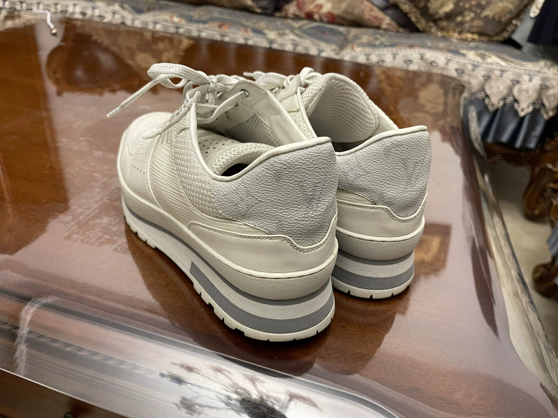 Louis Vuitton LV Monogram Color Block Platform Sneakers UK7.5 Size US 8.5 / EU 41-42 - 3 Thumbnail