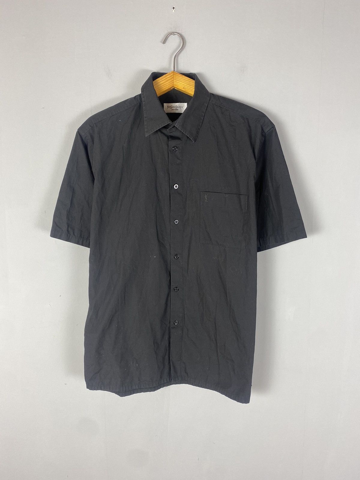 Yves Saint Laurent Vintage 90s Yves Saint Laurent shirt Size US L / EU 52-54 / 3 - 1 Thumbnail