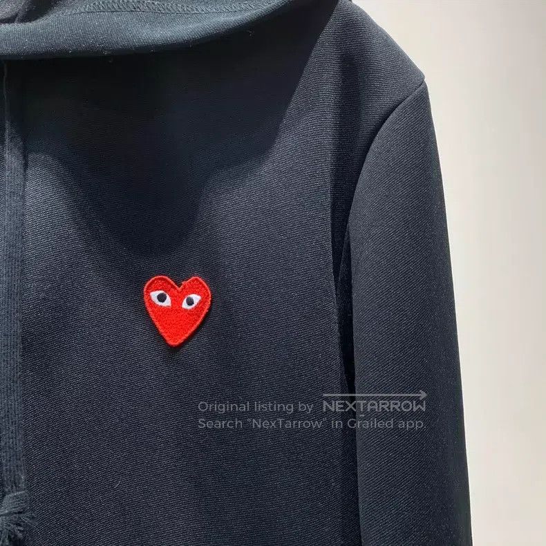 Comme des Garcons Comme Des Garcons Heart Zip Hooded Long Sleeve Sweater Jac Size XL / US 12-14 / IT 48-50 - 5 Thumbnail