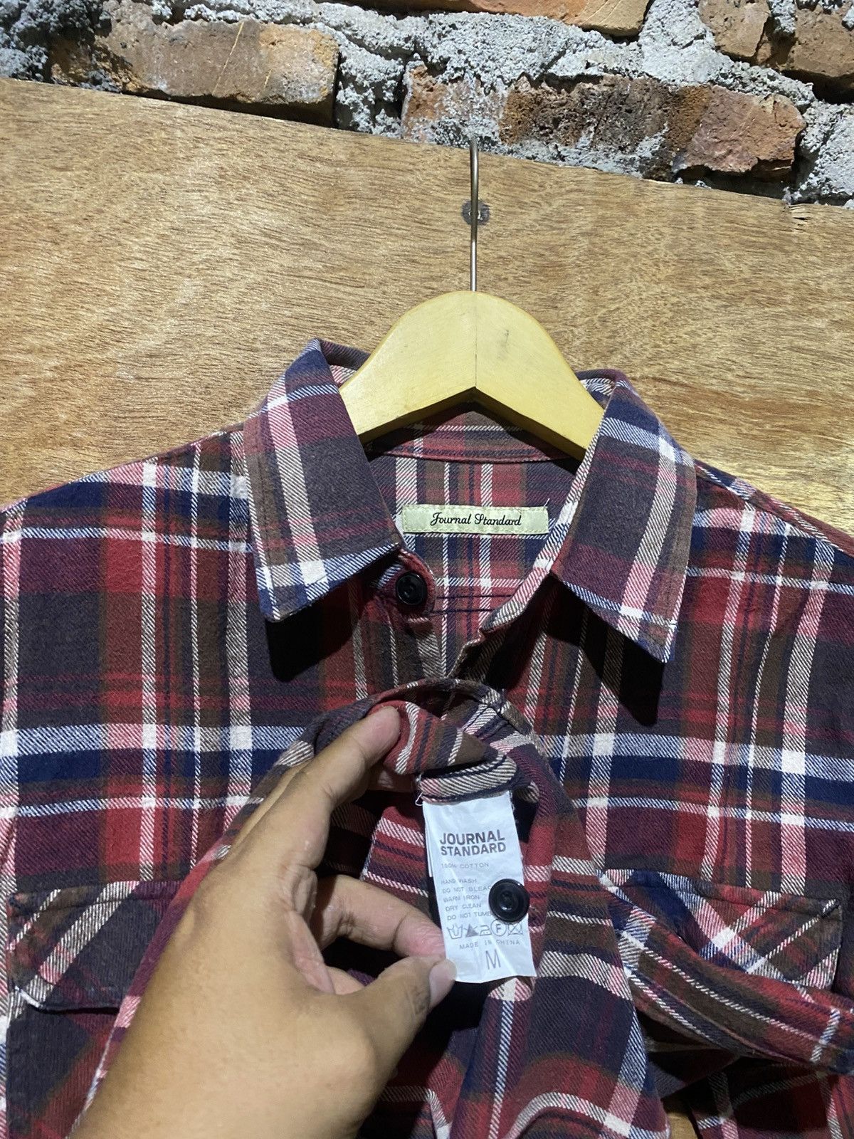Journal Standard 💸BINDING OFFER💸 JOURNAL STANDART JAPAN PLAID FLANNELSHIRT Size US M / EU 48-50 / 2 - 5 Thumbnail