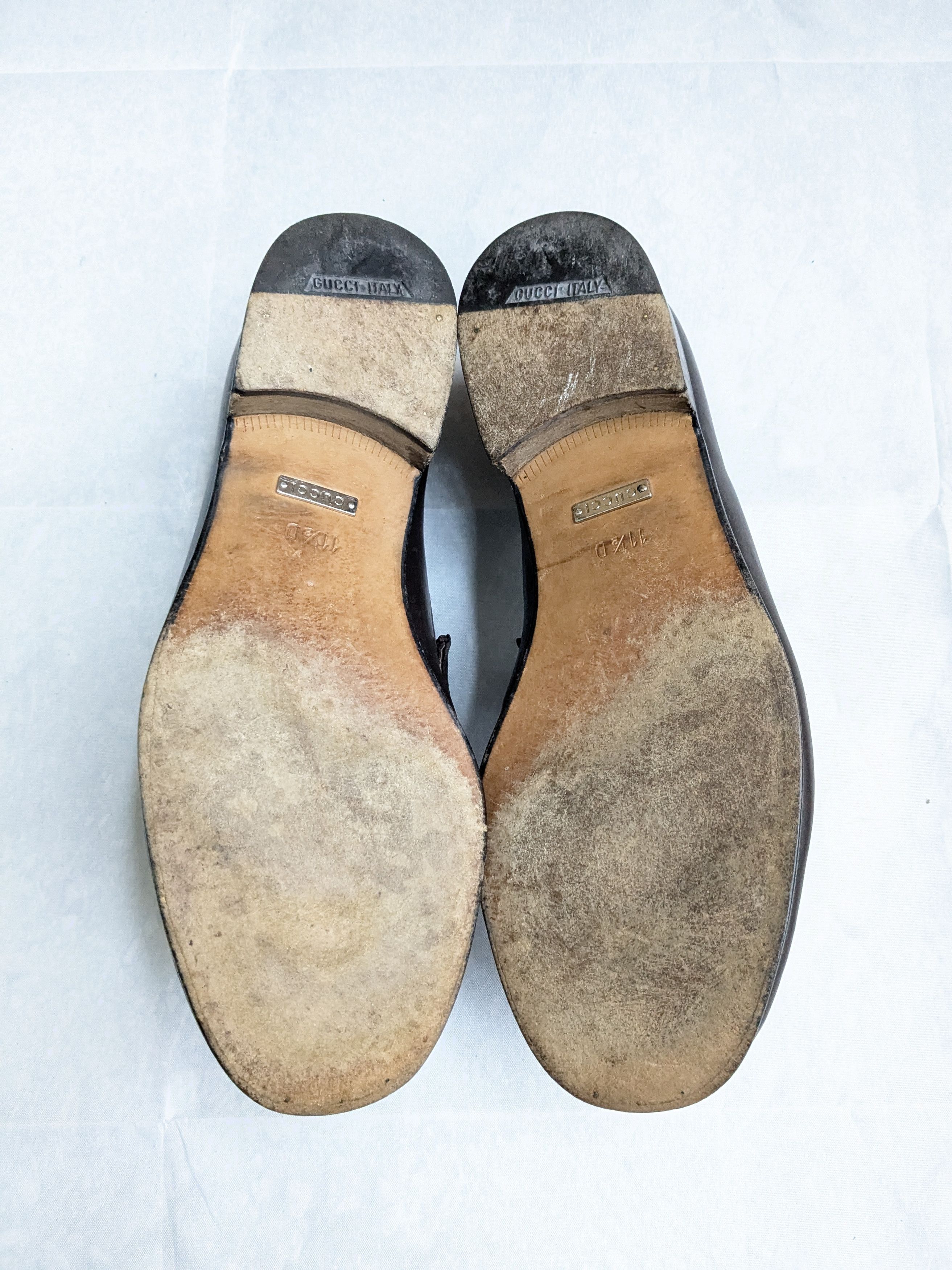 Gucci Gucci Horsebit Loafers Brown 11.5 D Leather Size US 11.5 / EU 44-45 - 11 Thumbnail