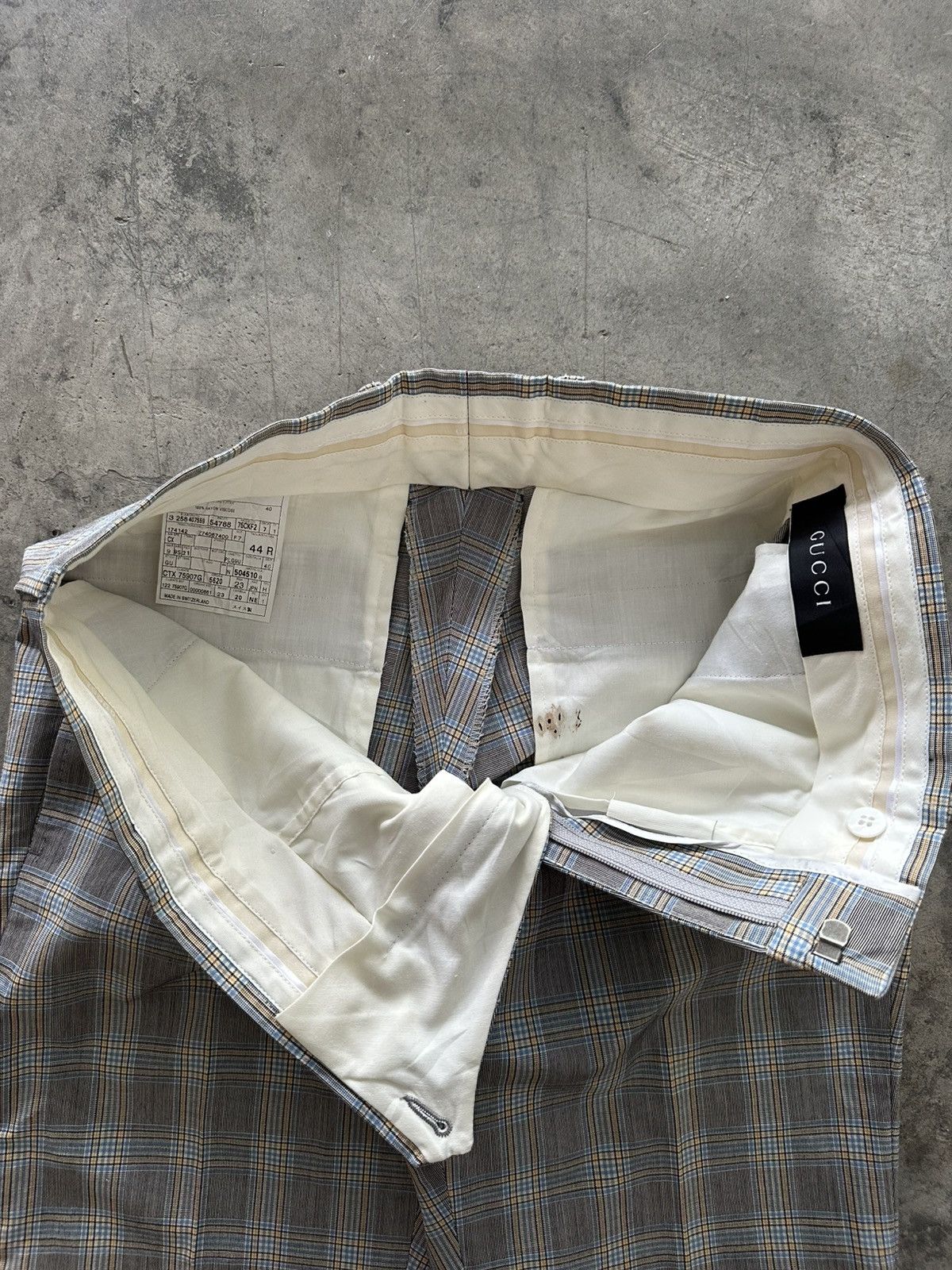 Gucci Gucci Plaid Trousers Pant Size 30" / US 8 / IT 44 - 7 Thumbnail