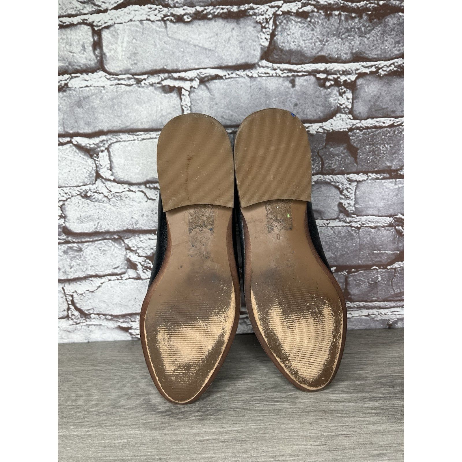Madewell Madewell Black Leather The Frances Loafers Office Shoes Wome Size US 8 / IT 38 - 7 Thumbnail