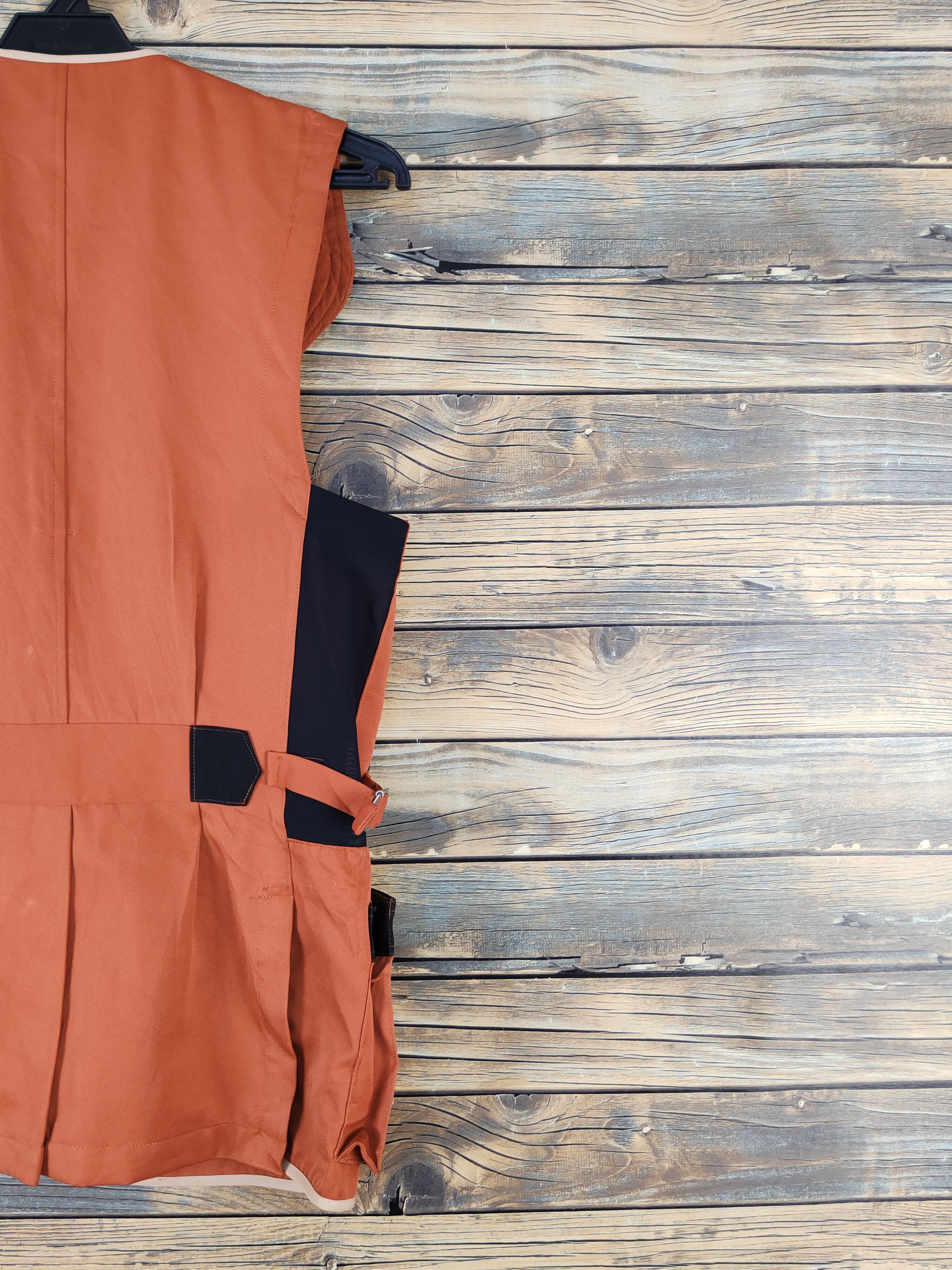 Japanese Brand × Vintage Vintage Union Two Horse Orange Black Vests Size US M / EU 48-50 / 2 - 10 Thumbnail