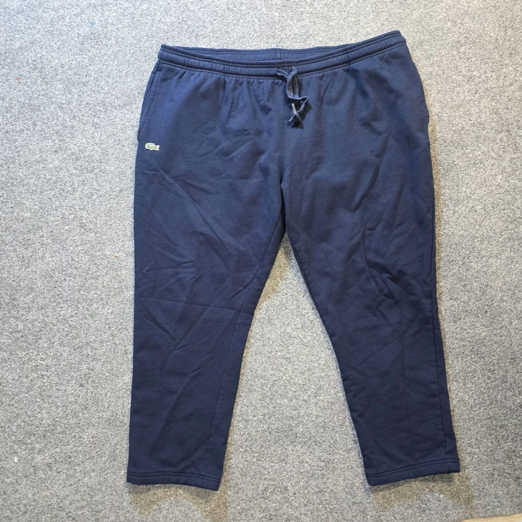 Lacoste Lacoste Sweatpants Womens 4XL Blue Tapered Pull On Casual Jersey Cotton Blend Elastic Waist Size 40" / US 18 - 2 Thumbnail