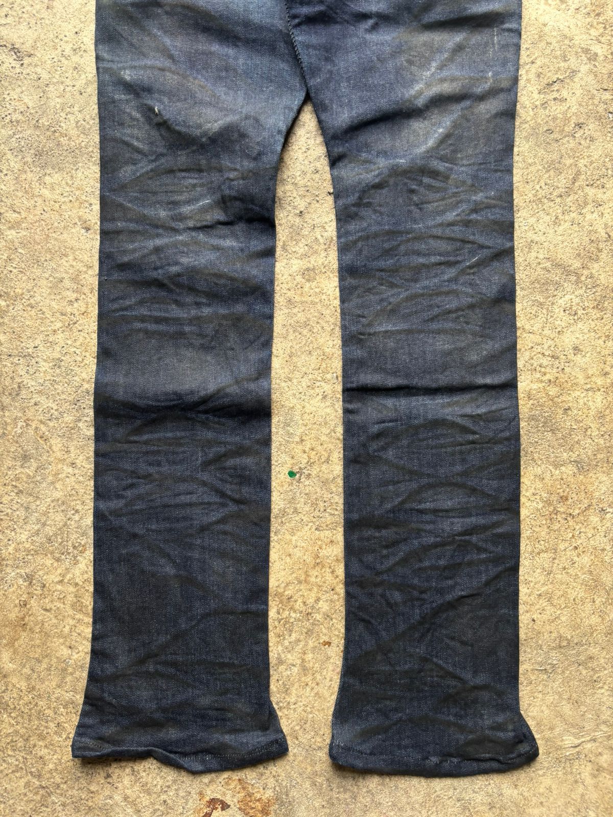 CIVARIZE 2000s Civarize Silver Claw Marks Bikers Jeans Size US 28 / EU 44 - 12 Thumbnail