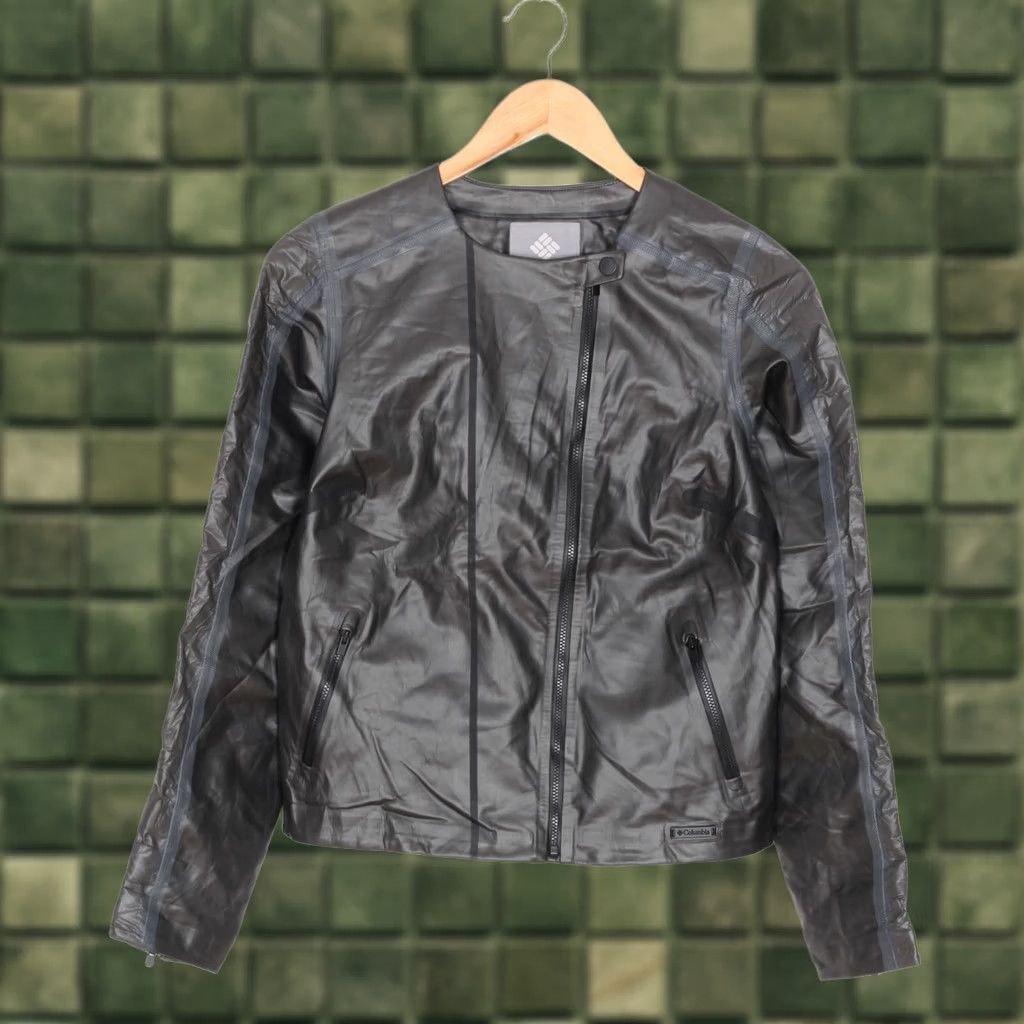 Vintage COLUMBIA Outdry Moto Hip Waterproof Jacket Women XS MJ5486 Jacket Size XS / US 0-2 / IT 36-38 - 1 Thumbnail