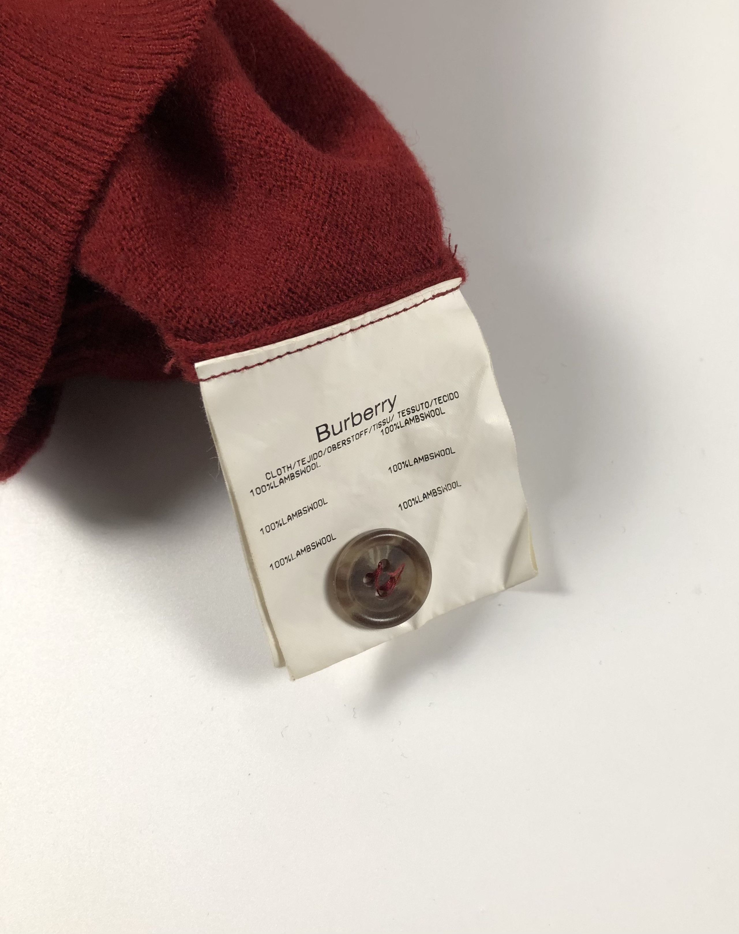 Burberry Burberry London Lambswool Sweater Size US XXL / EU 58 / 5 - 6 Thumbnail