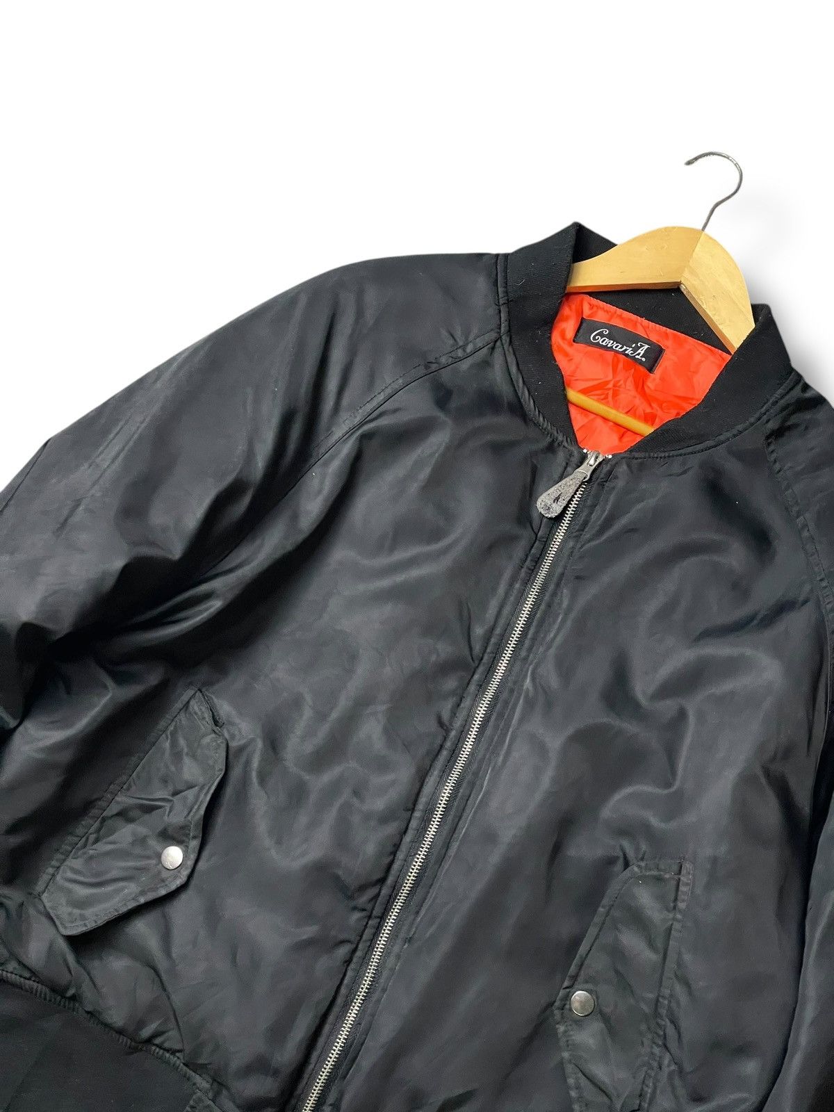 Japanese Brand × Vintage CAVARI A. Brand Bomber Jacket (105) Size US L / EU 52-54 / 3 - 2 Thumbnail