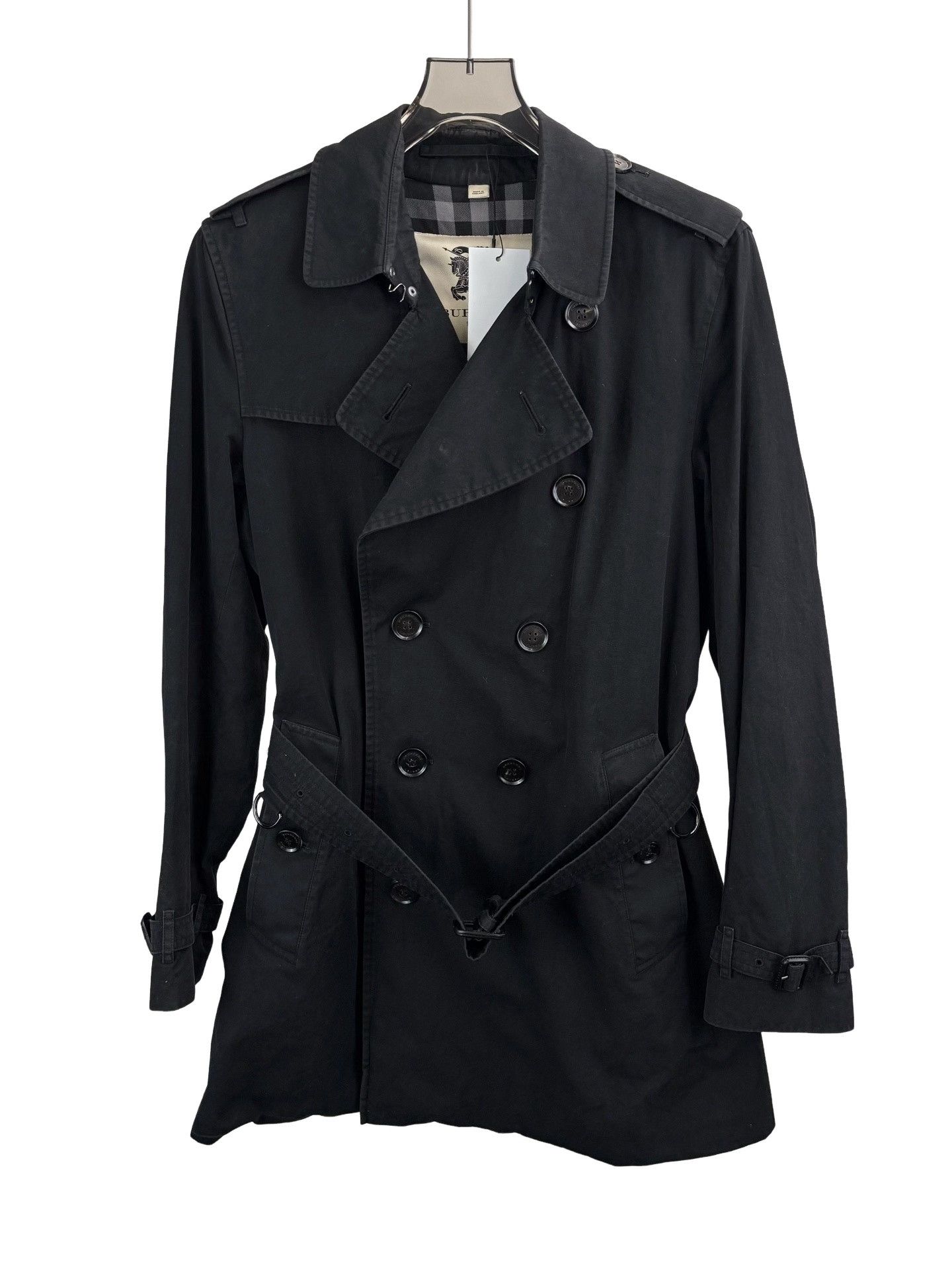 Burberry Burberry Double Breasted Trench Coat 48 Size US M / EU 48-50 / 2 - 1 Thumbnail