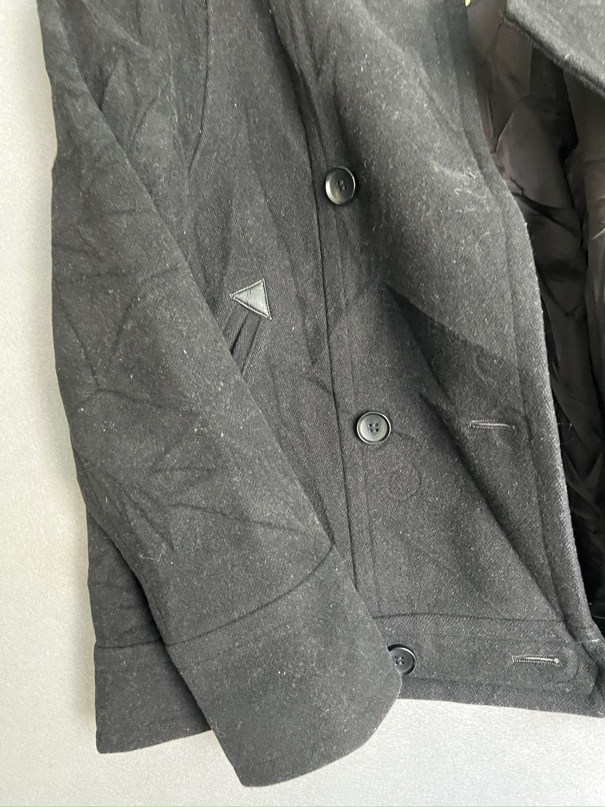 Tsumori Chisato 298. Tsumori Chisato Wool Peacoat jacket Size M / US 6-8 / IT 42-44 - 8 Thumbnail