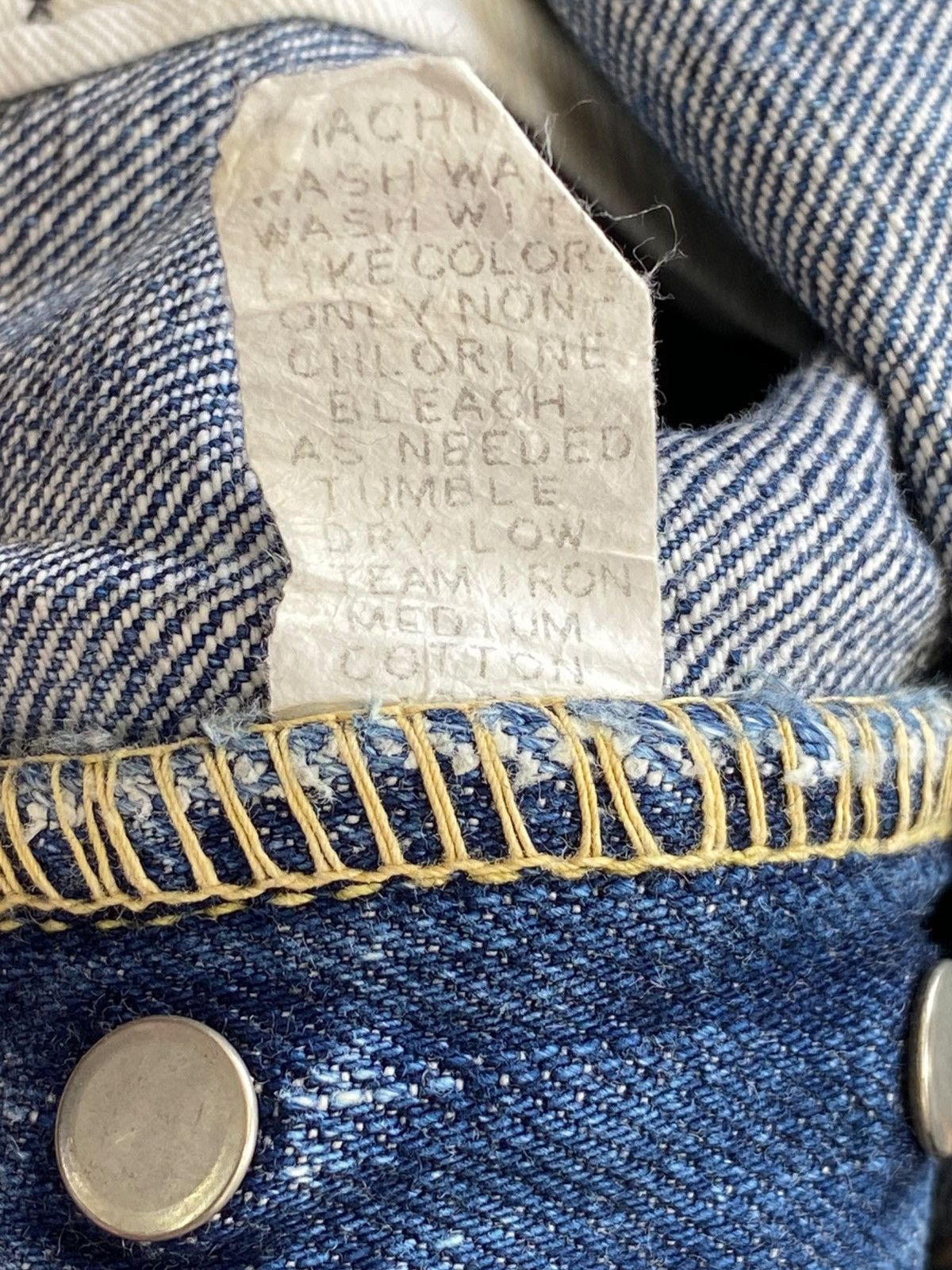Full Count & Co. Full Count X Selvedge Blue Wash Style Straight Leg Jeans Size US 26 / EU 42 - 11 Thumbnail