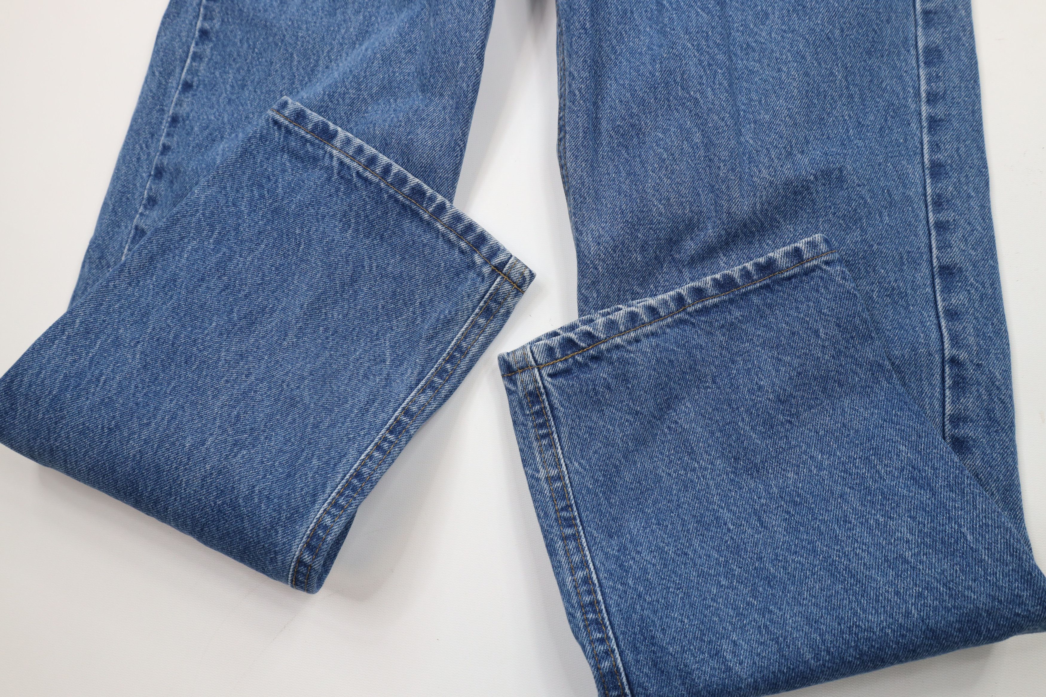 Carhartt × Vintage Vintage Carhartt Spell Out Traditional Fit Denim Jeans Blue Size US 34 / EU 50 - 5 Thumbnail