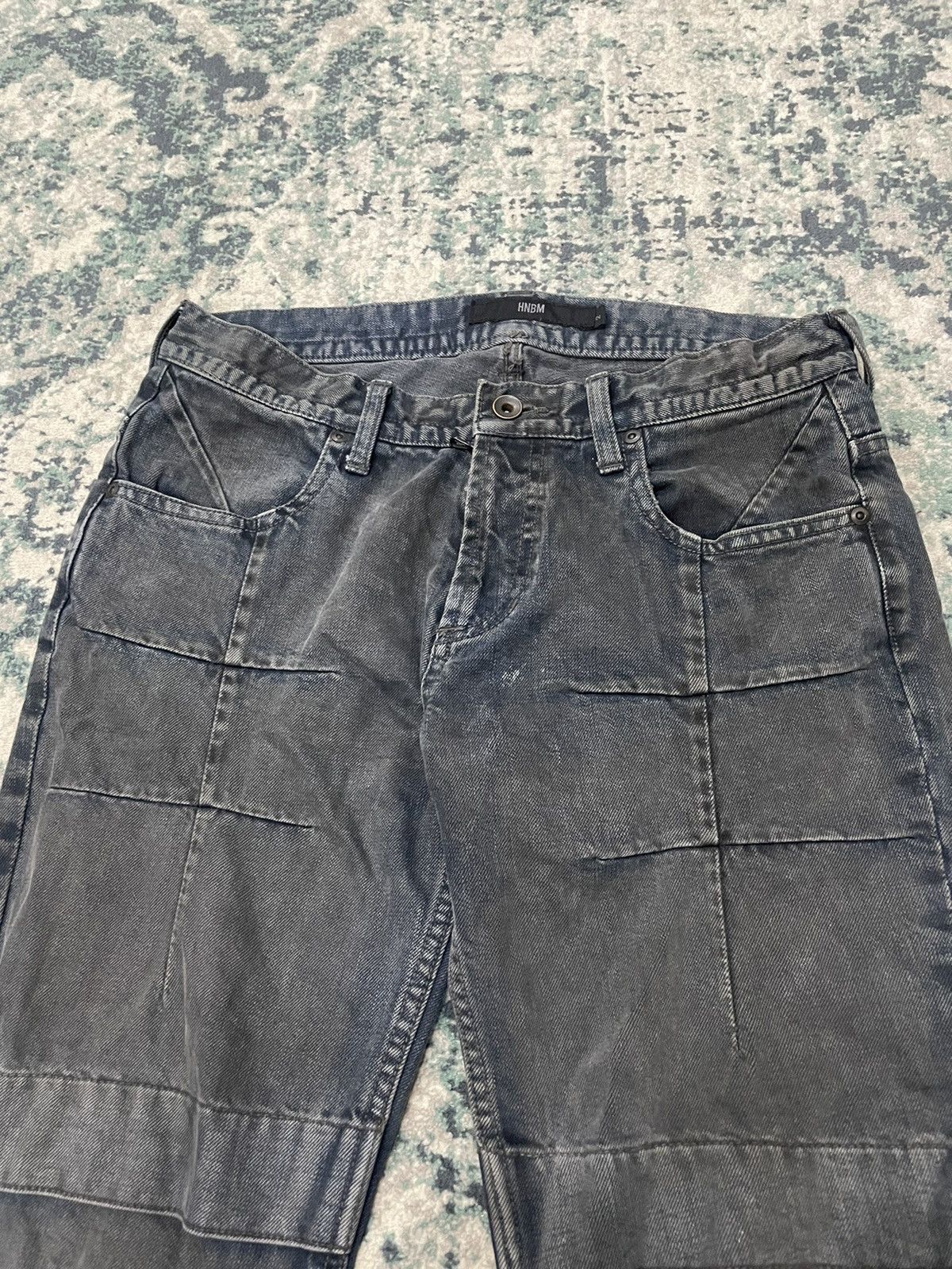 Other AW10 HNBM Dirty Sewn Denim Pants Size US 32 / EU 48 - 8 Thumbnail
