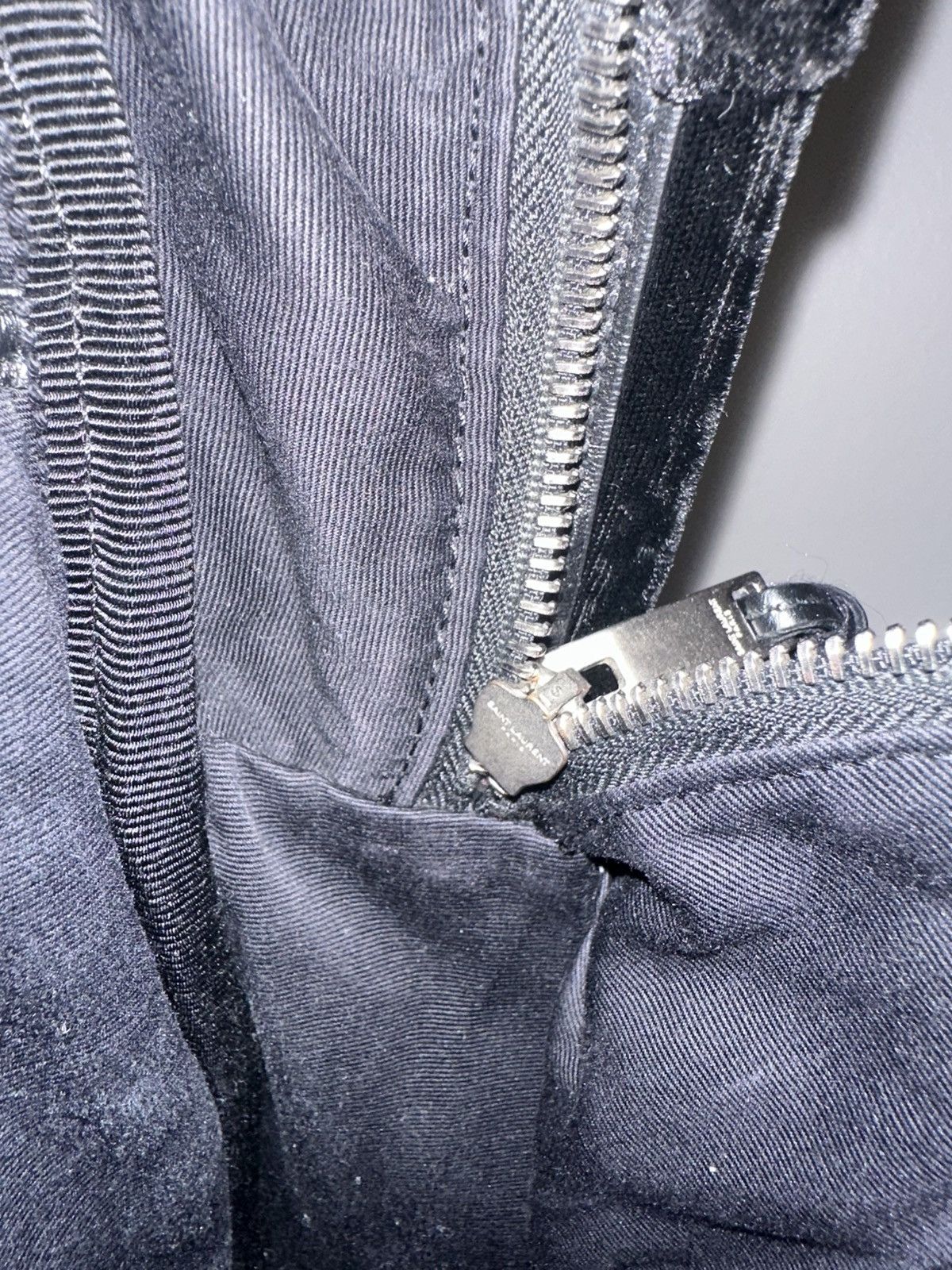 Saint Laurent Paris Saint Laurent Velour Mini City Backpack Size ONE SIZE - 9 Thumbnail