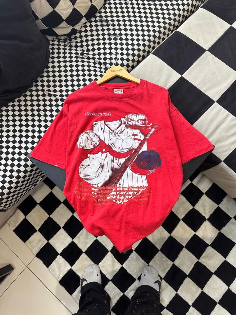 MLB × Nutmeg × Vintage VINTAGE NUTMEG MLB CINCINNATI REDS Size US XL / EU 56 / 4 - 1 Thumbnail