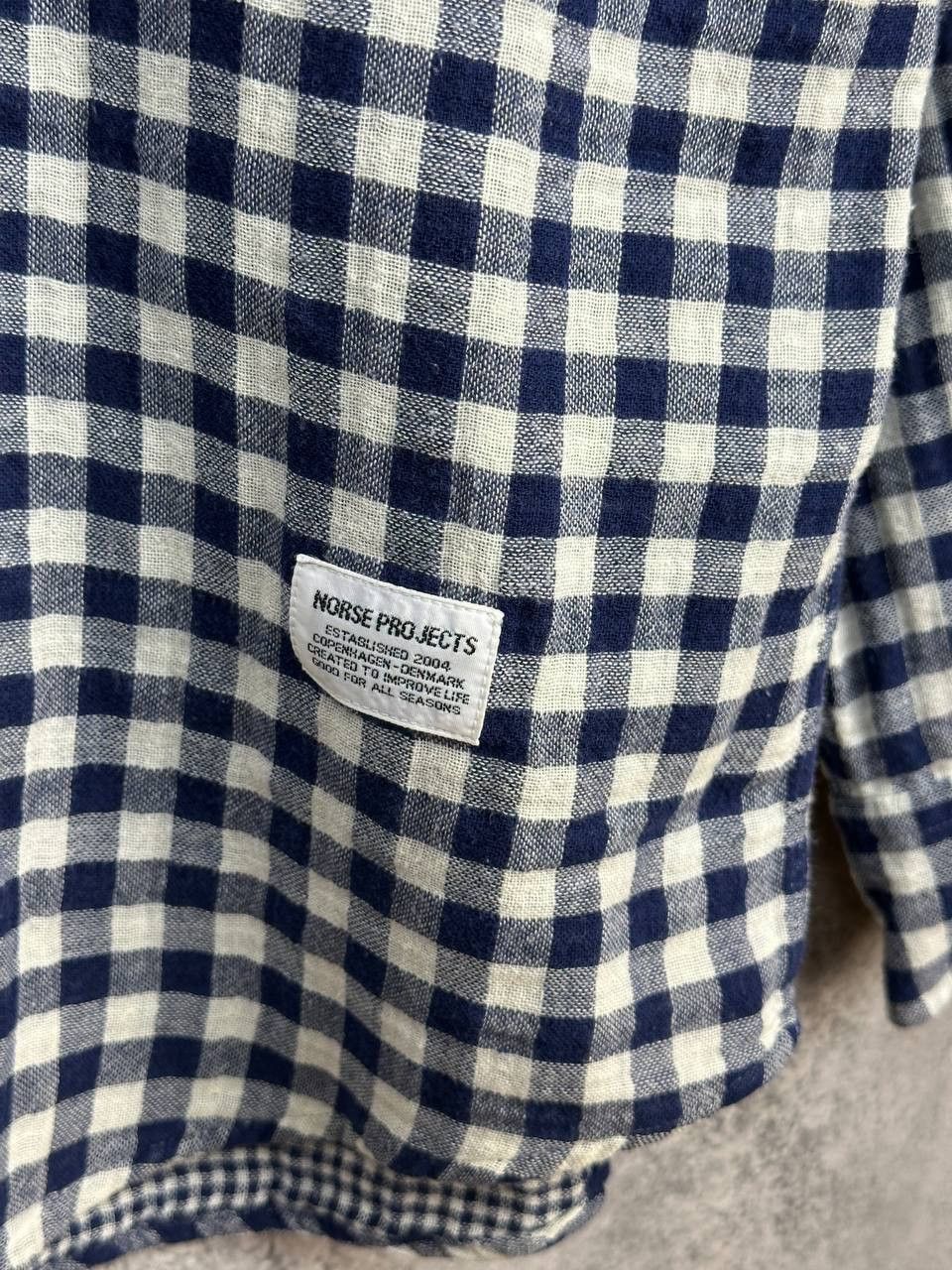 Norse Projects Norse Projects Villads Check Shirt SS/11 Button Up LS Size US S / EU 44-46 / 1 - 10 Thumbnail