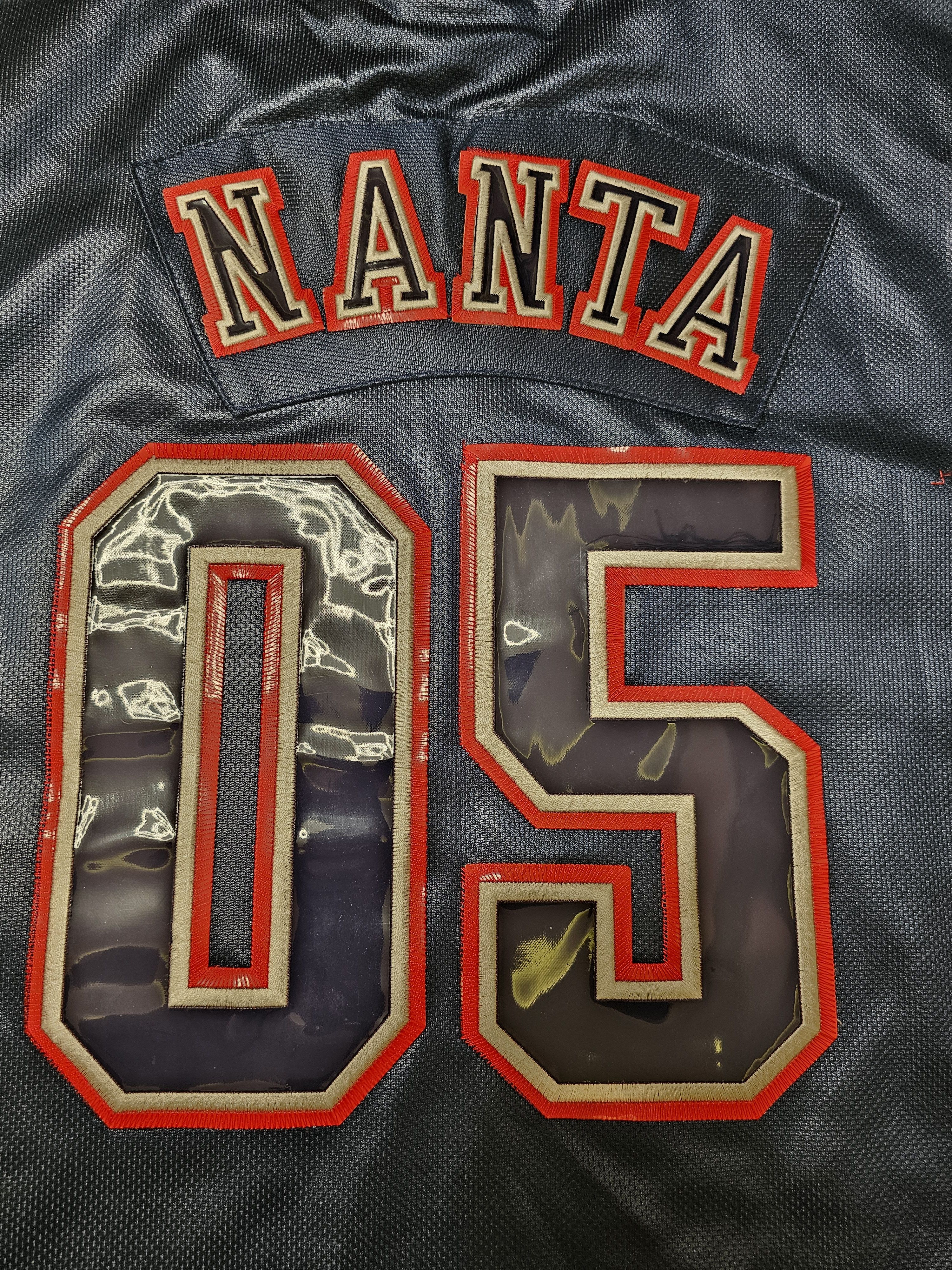 Vintage NEW YORK VINTAGE FUBU BASEBALL SHIRT NANTA 05 ATHLETICS Size US XL / EU 56 / 4 - 4 Thumbnail