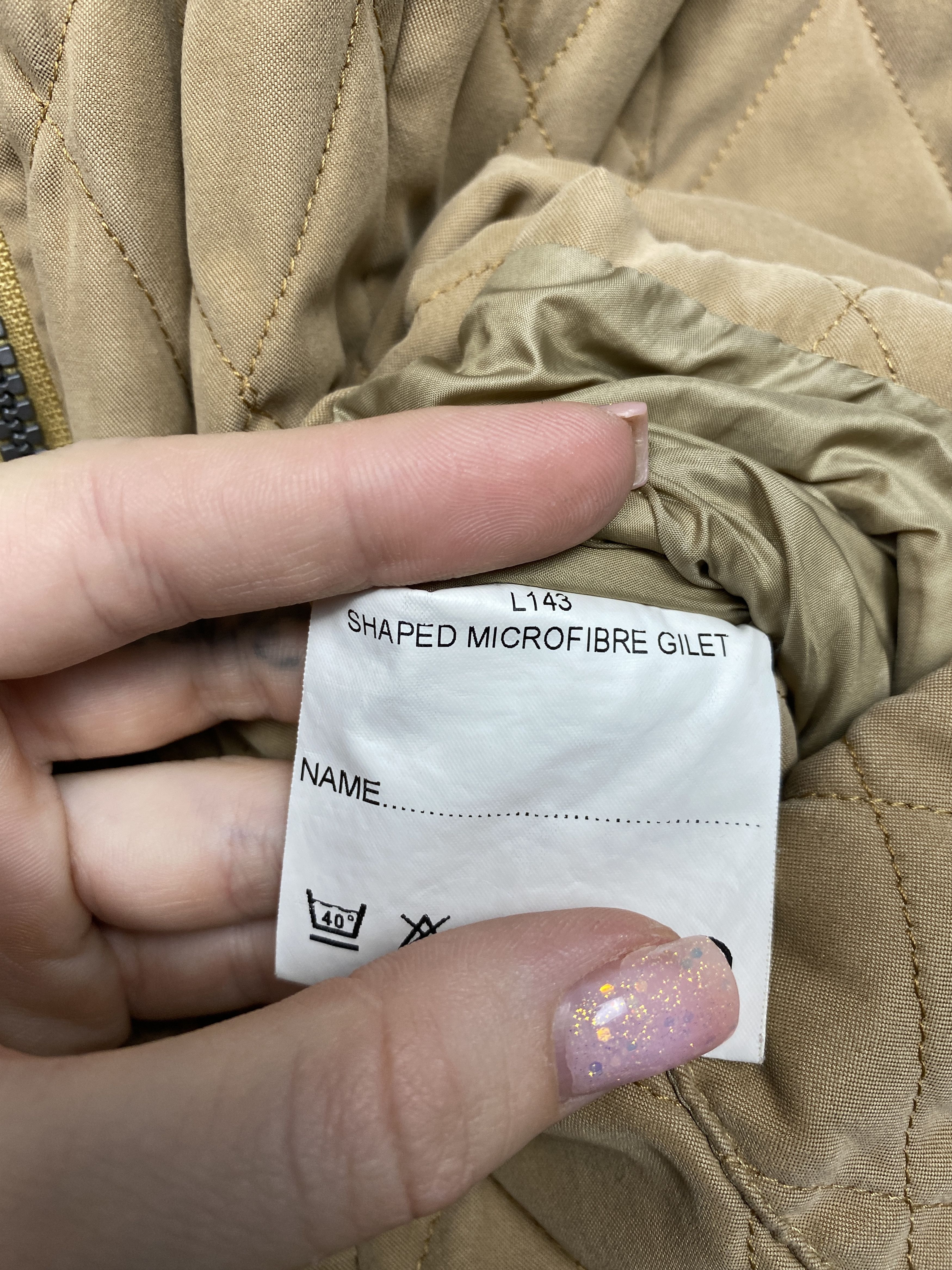 Barbour Barbour Vintage Womens Shaped Microfibre Quilted Vest Size M / US 6-8 / IT 42-44 - 5 Thumbnail