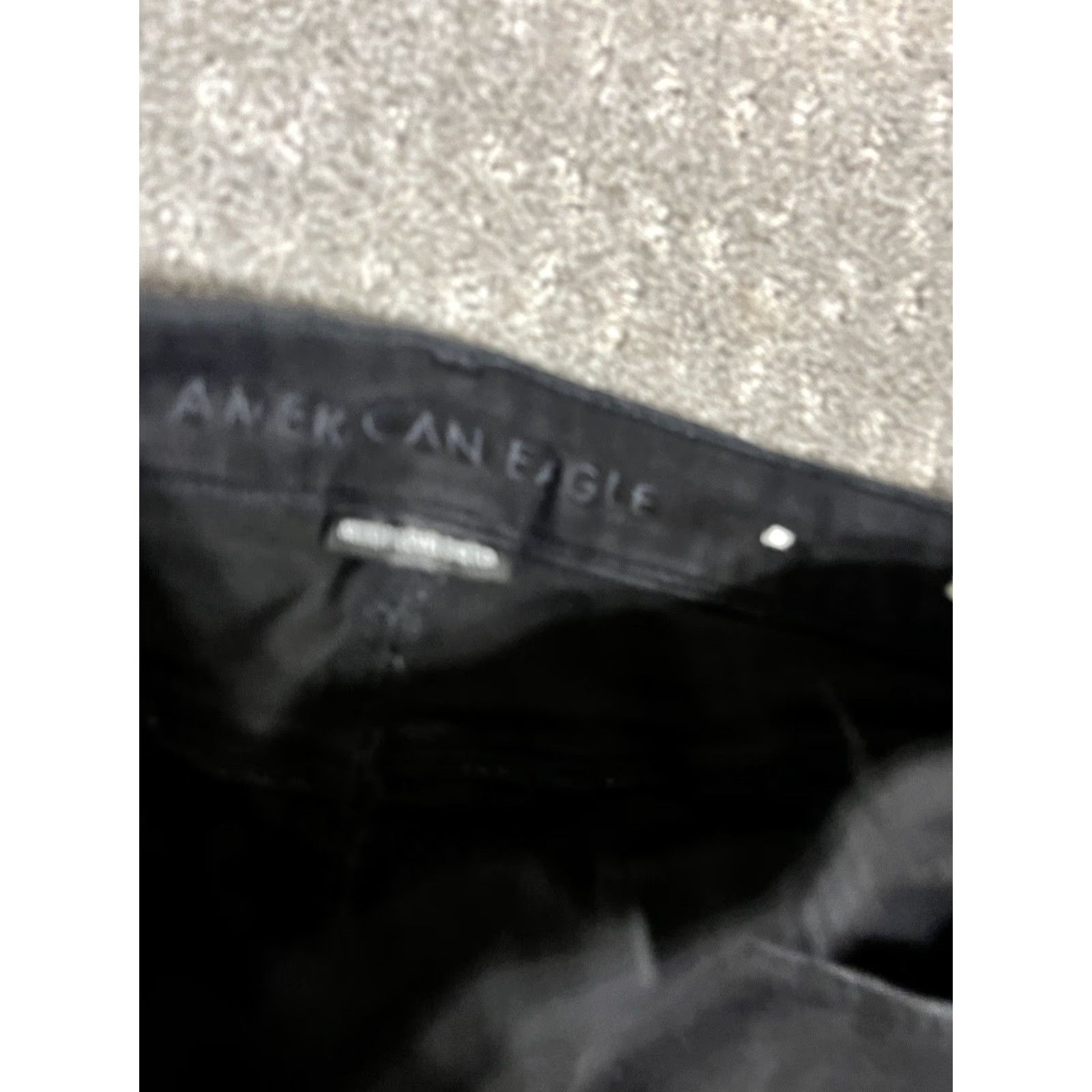 American Eagle Outfitters AMERICAN EAGLE Black Super Stretch Jegging Pants Women Size 12 Regular Solid Denim Size 34" / US 12 / IT 48 - 3 Thumbnail