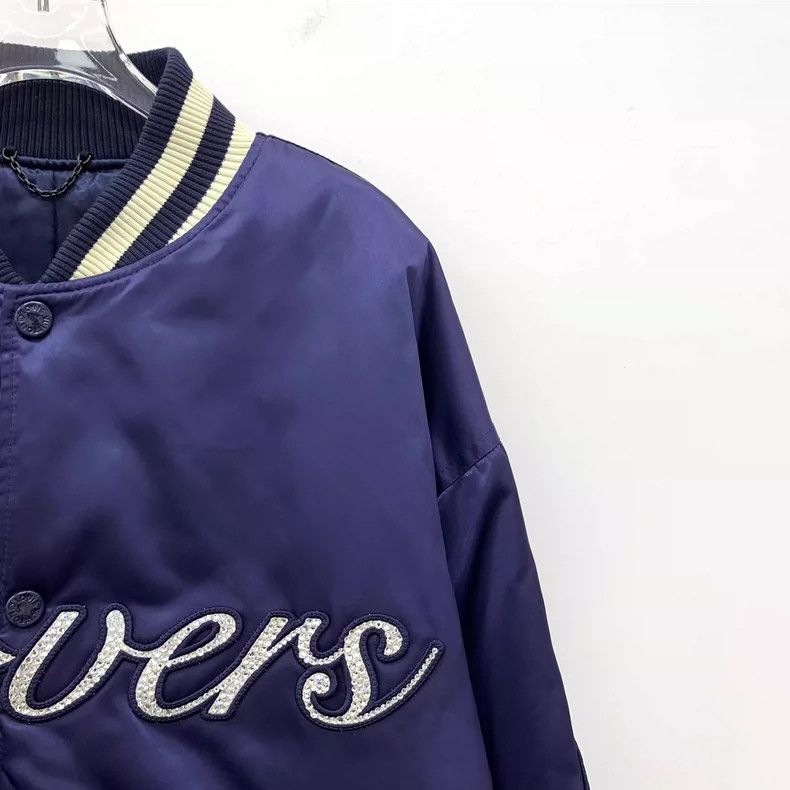 Louis Vuitton 25 Long Sleeve Jacket with Diamond Stripe in