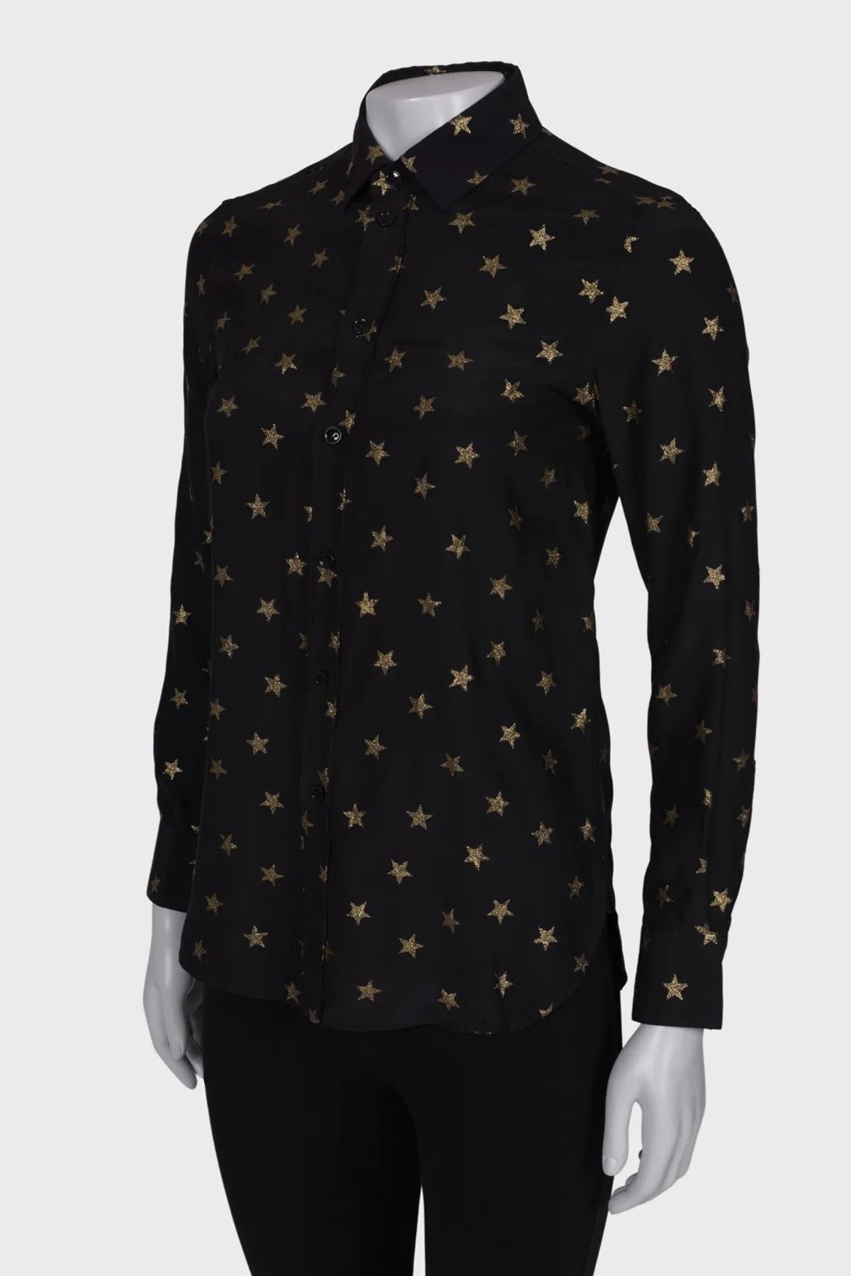 Saint Laurent Paris Saint Laurent Silk blouse Size S / US 4 / IT 40 - 2 Thumbnail