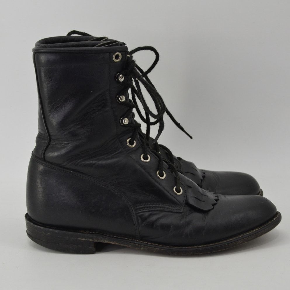 Justin Boots Justin Boots Womens Size 6 USA Western Roper Rodeo Cowgirl Size US 6 / IT 36 - 3 Thumbnail