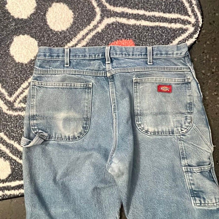 Dickies Vintage distressed and repaired Dickies Cargo Jeans Light Size US 32 / EU 48 - 3 Thumbnail