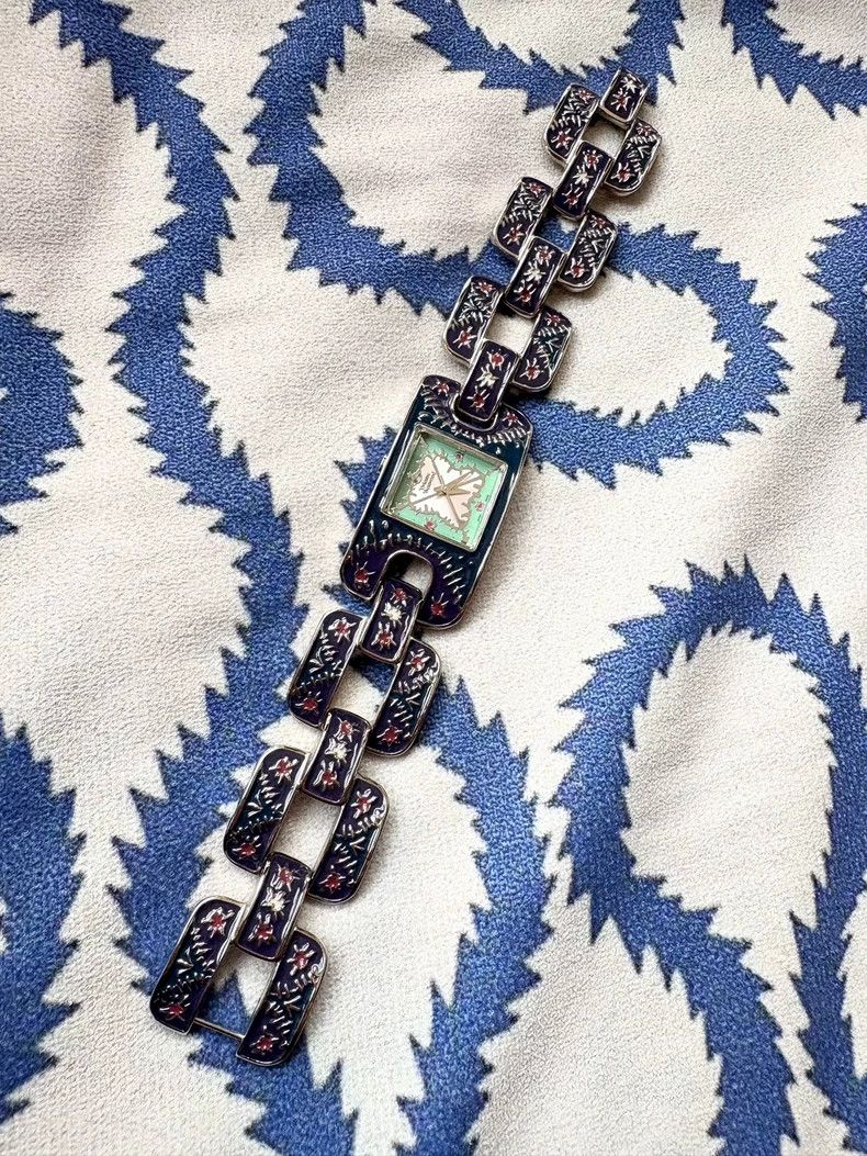 Vivienne Westwood Vivienne Westwood Vintage Rare Limited Edition Blue Green Size ONE SIZE - 4 Thumbnail