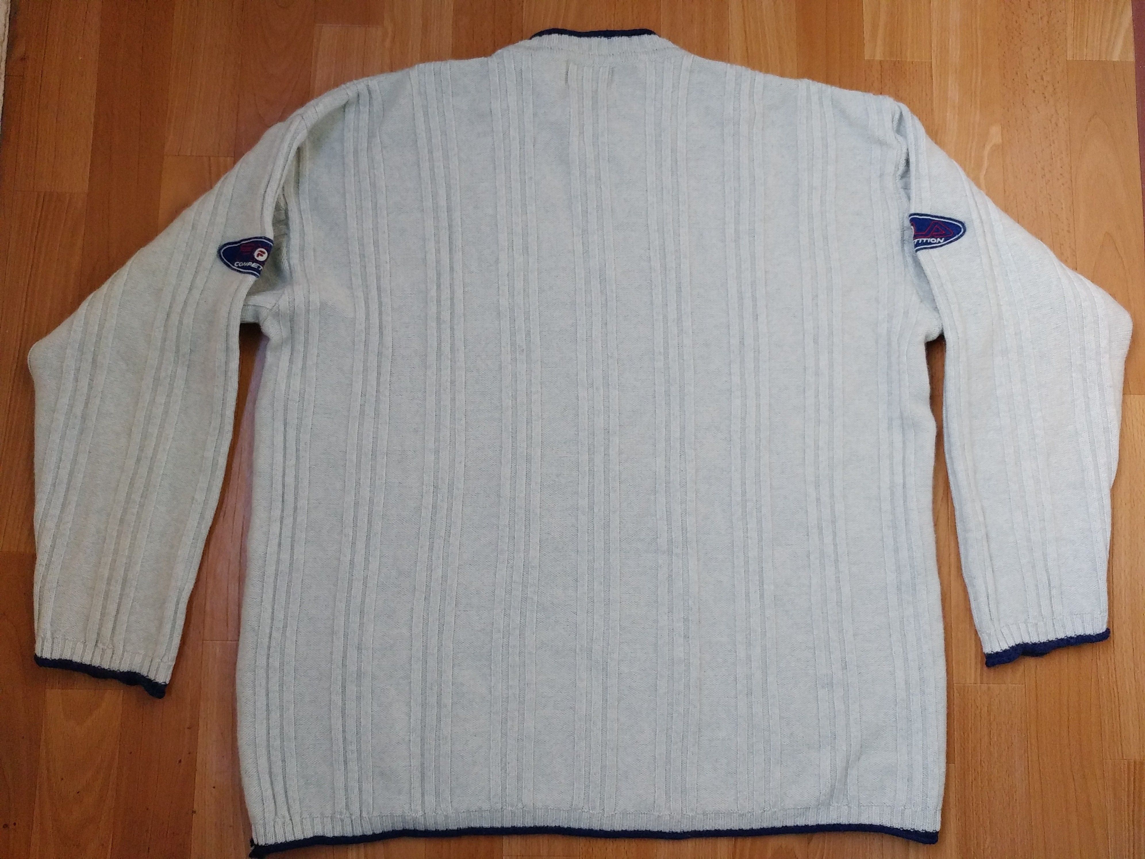 Fila × Vintage FILA sweatshirt, vintage blue fleece shirt, 90s hip-hop XL Size US XL / EU 56 / 4 - 12 Thumbnail
