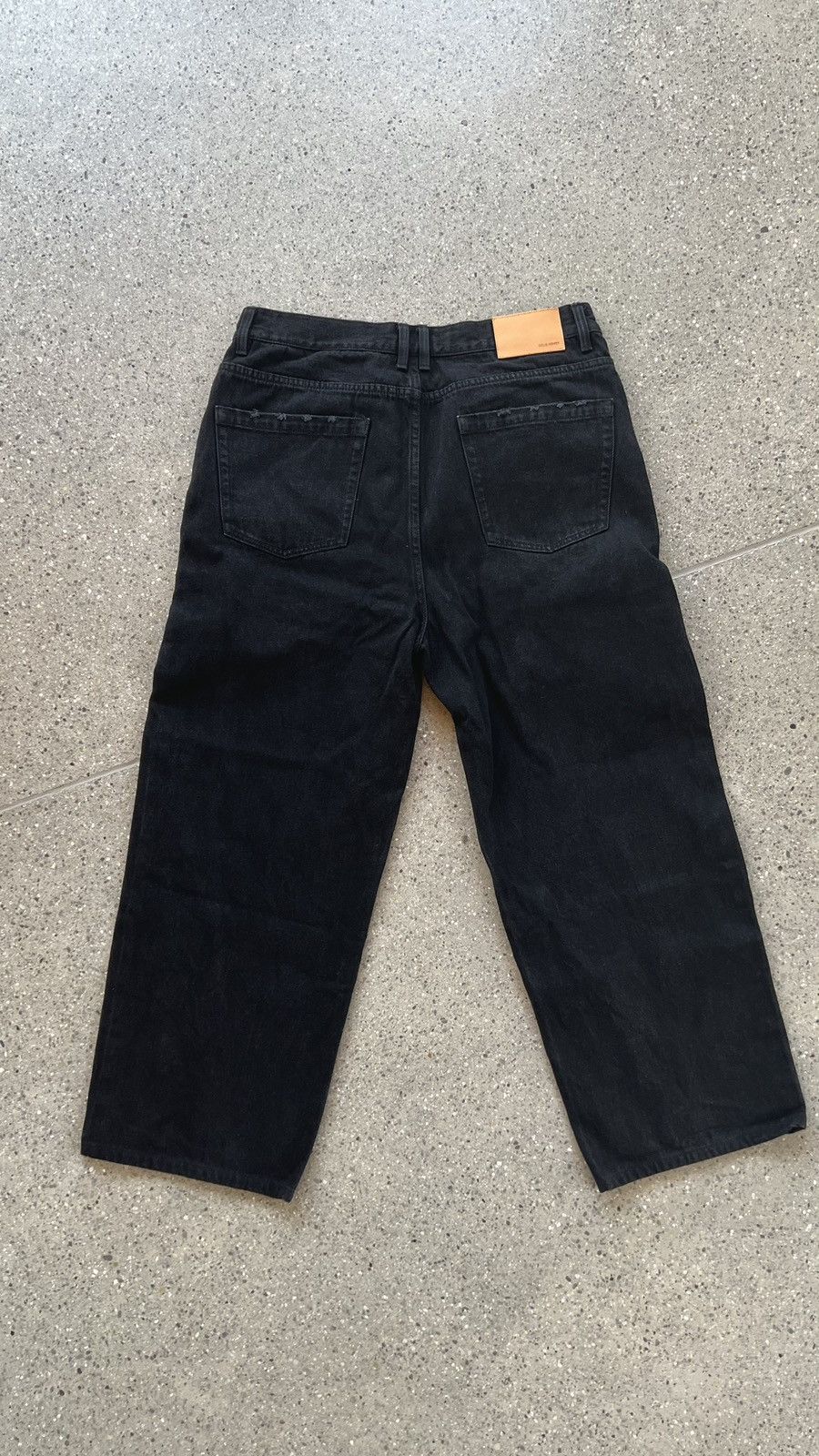 Cole Henry Washed Denim Jeans Black STANDARD Size US 36 / EU 52 - 3 Thumbnail