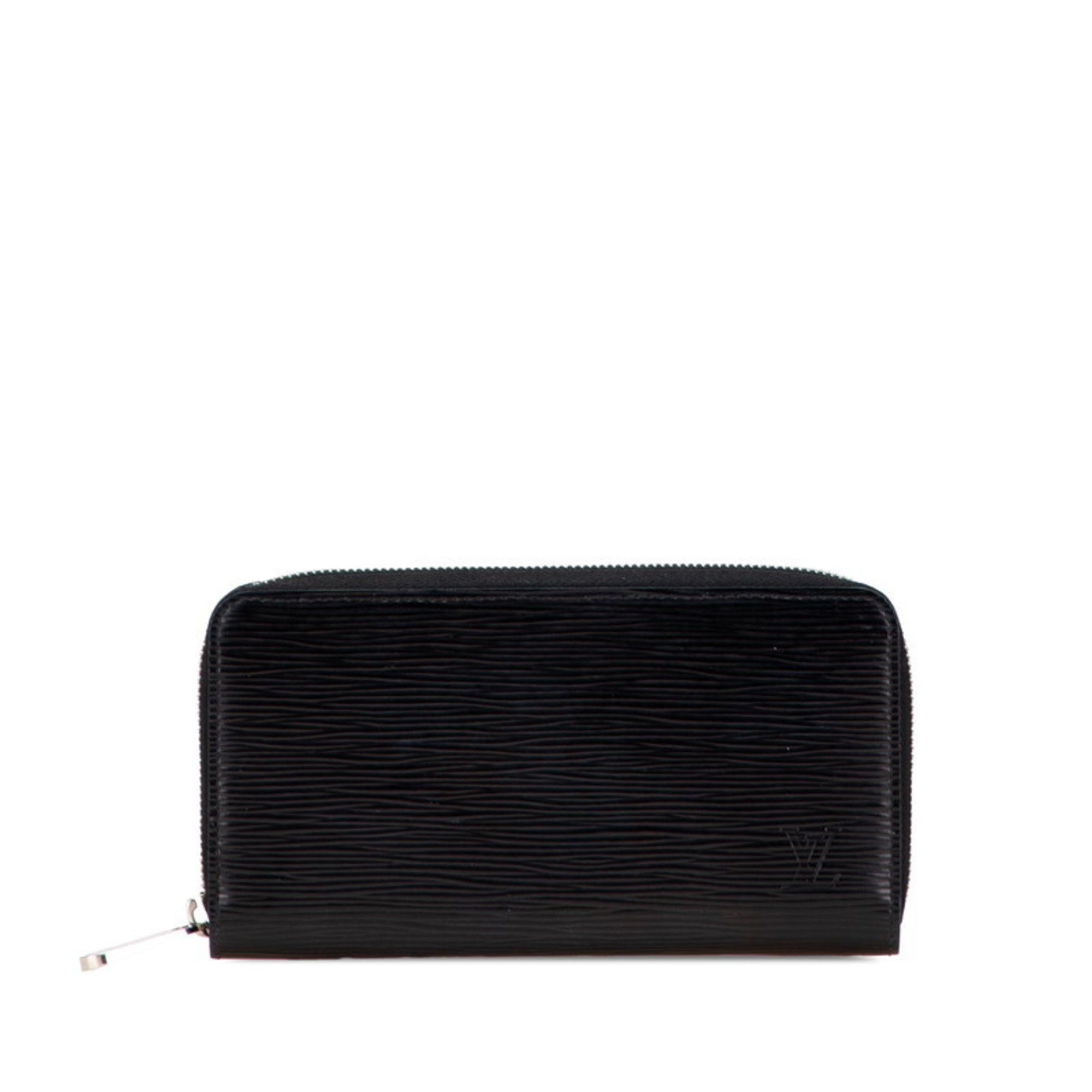 Louis Vuitton Louis Vuitton Epi Zippy Wallet, Round Zipper Long Wallet M60072, Black Leather, Women's, LOUIS VUITTON Size ONE SIZE - 1 Thumbnail