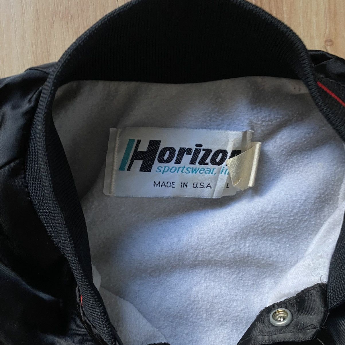 Vintage Vintage 90s Horizon bomber satin jacket Size US M / EU 48-50 / 2 - 3 Thumbnail