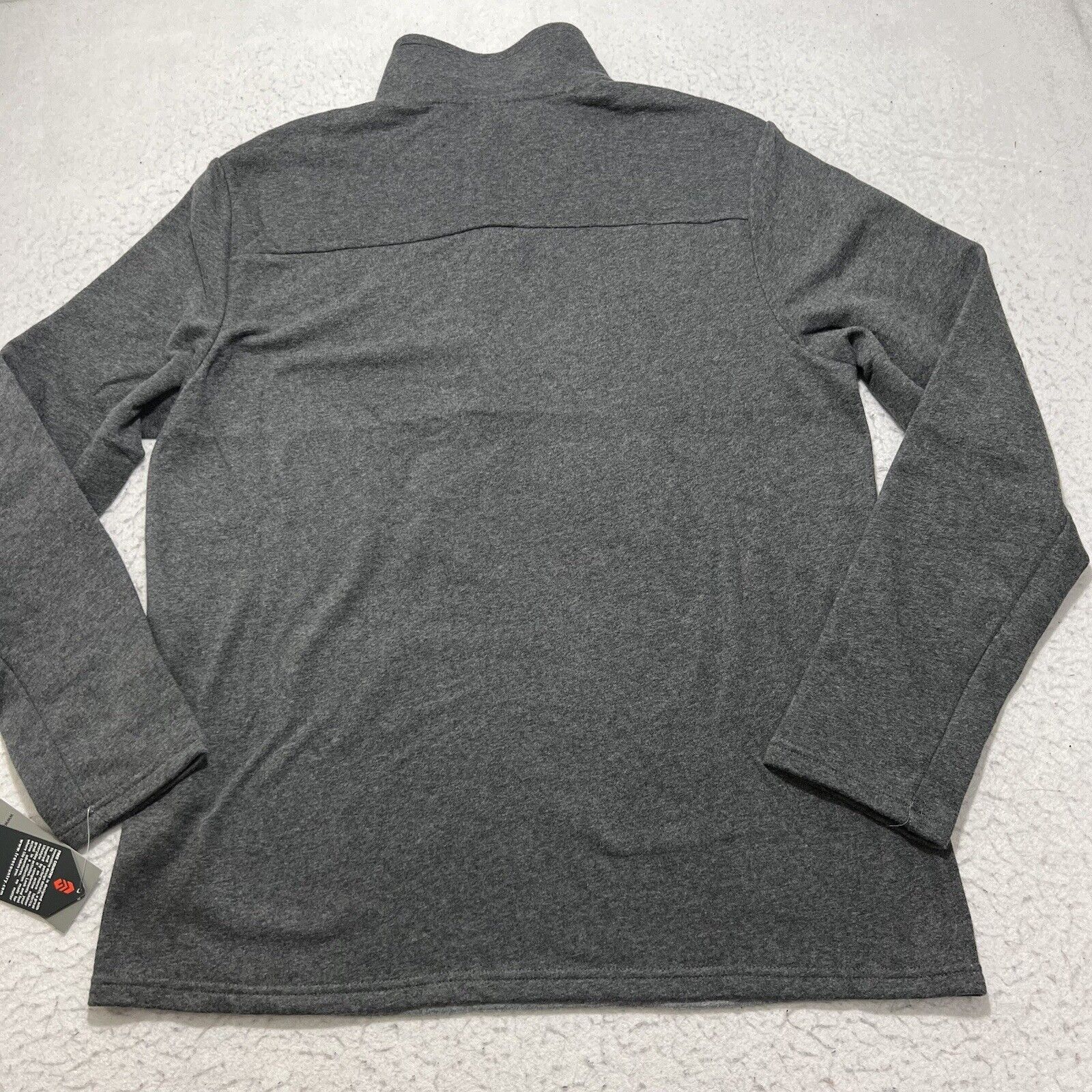 Free Country Free Country 1/4 Zip Sweatshirt Gray Mock Neck Pullover Size US L / EU 52-54 / 3 - 10 Thumbnail