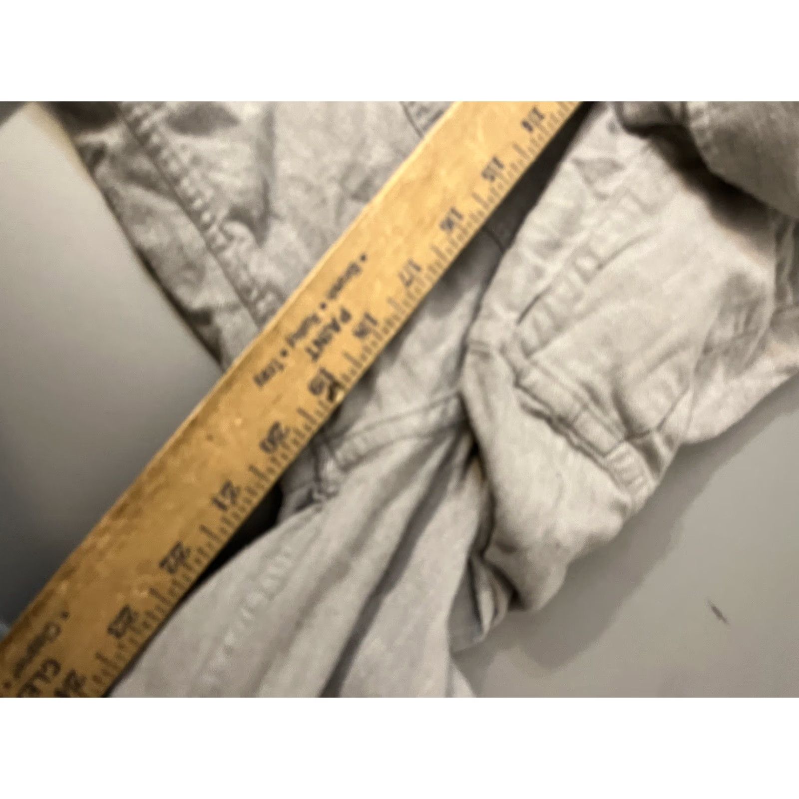 Express Express Button Down Shirt Men’s M Long Sleeve Cotton Solid Gray Slim Soft Wash Size US M / EU 48-50 / 2 - 5 Thumbnail