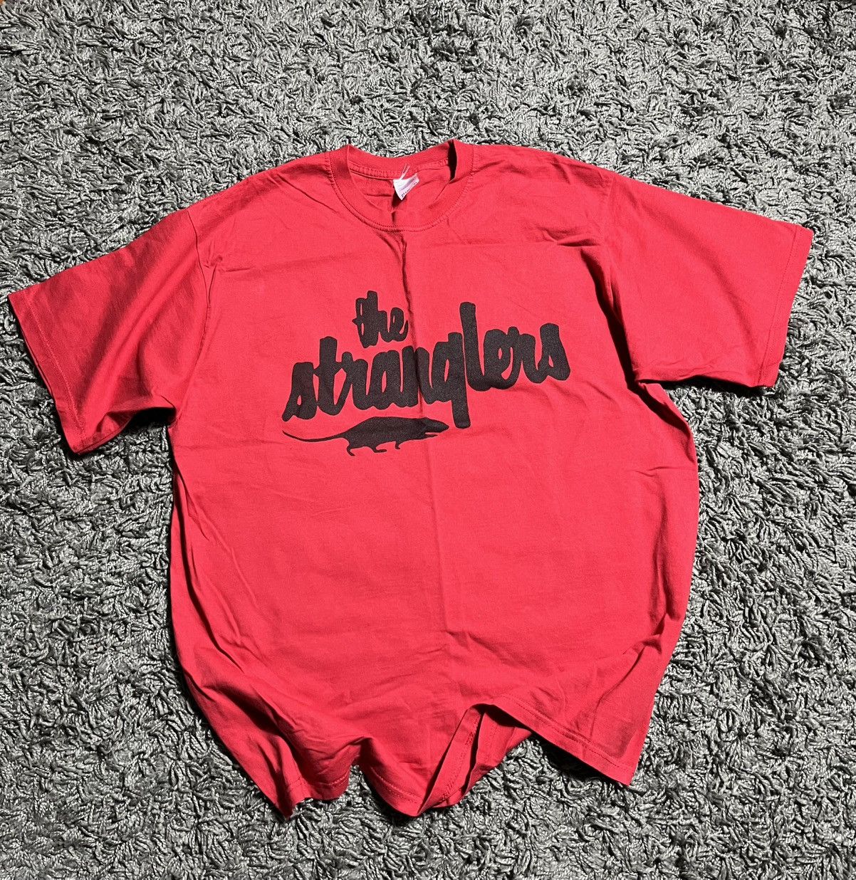 Band Tees THE STRANGLERS UK TOUR 2019 COTTON VINTAGE FADED T-SHIRT Size US XL / EU 56 / 4 - 1 Thumbnail
