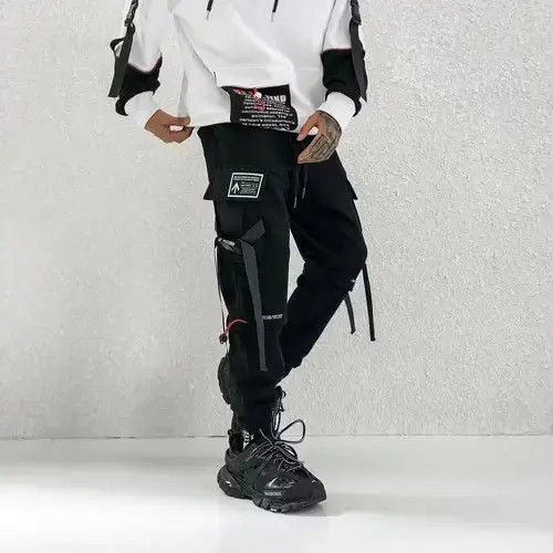 Jean Tech Wear Cargo Work Tactical Pants Size US 31 - 2 Thumbnail