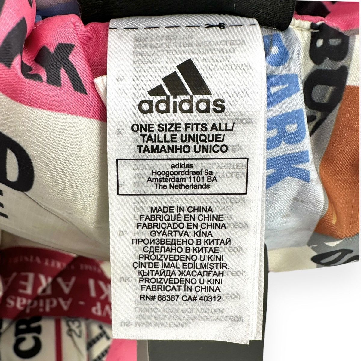 Adidas × Ivy Park NWT Ivy Park White Mixed Print Padded Ski Scarf Size ONE SIZE - 7 Thumbnail