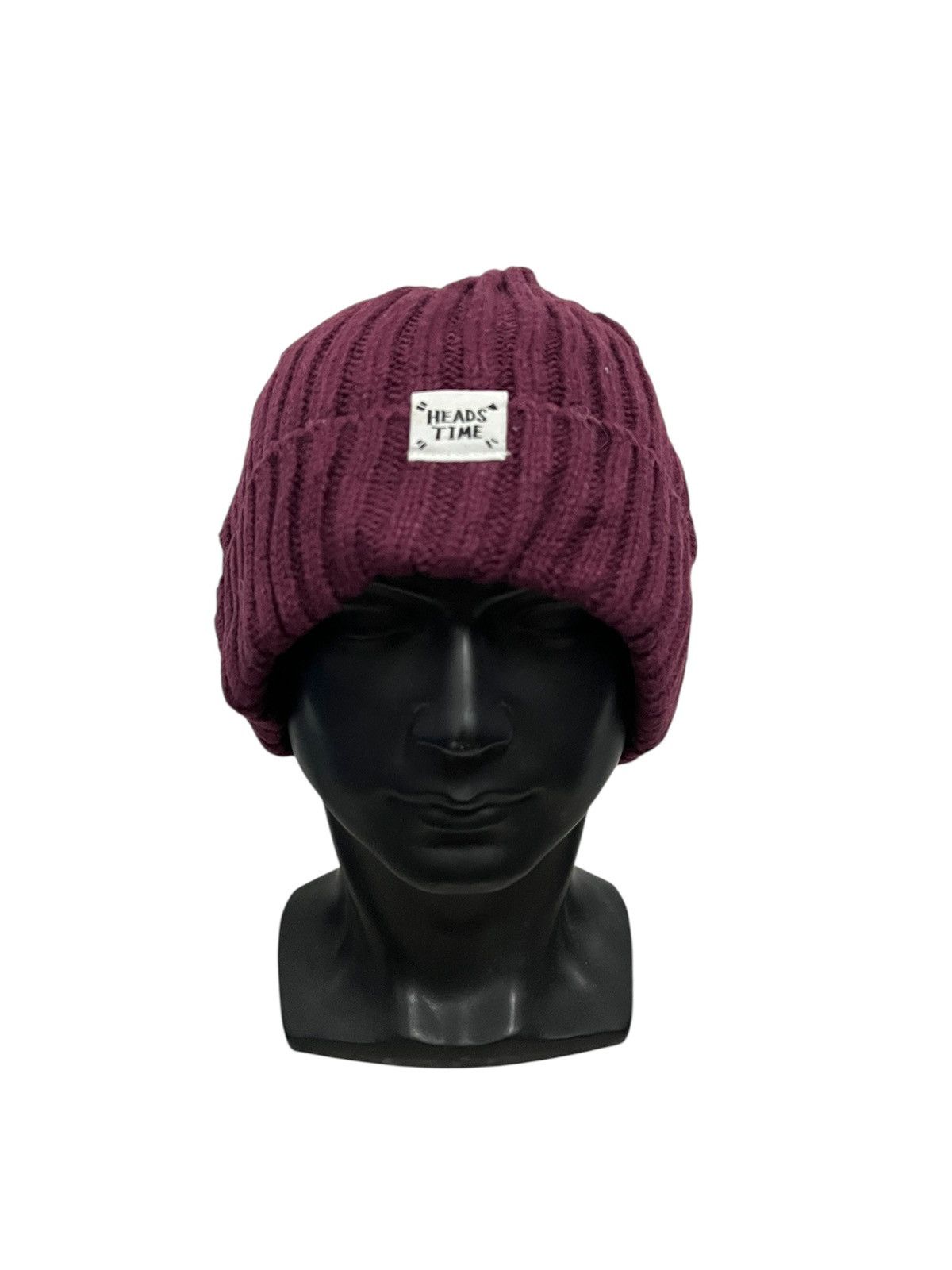 Japanese Brand Japanese Kurihara Plain Beanie Hat Size ONE SIZE - 1 Thumbnail