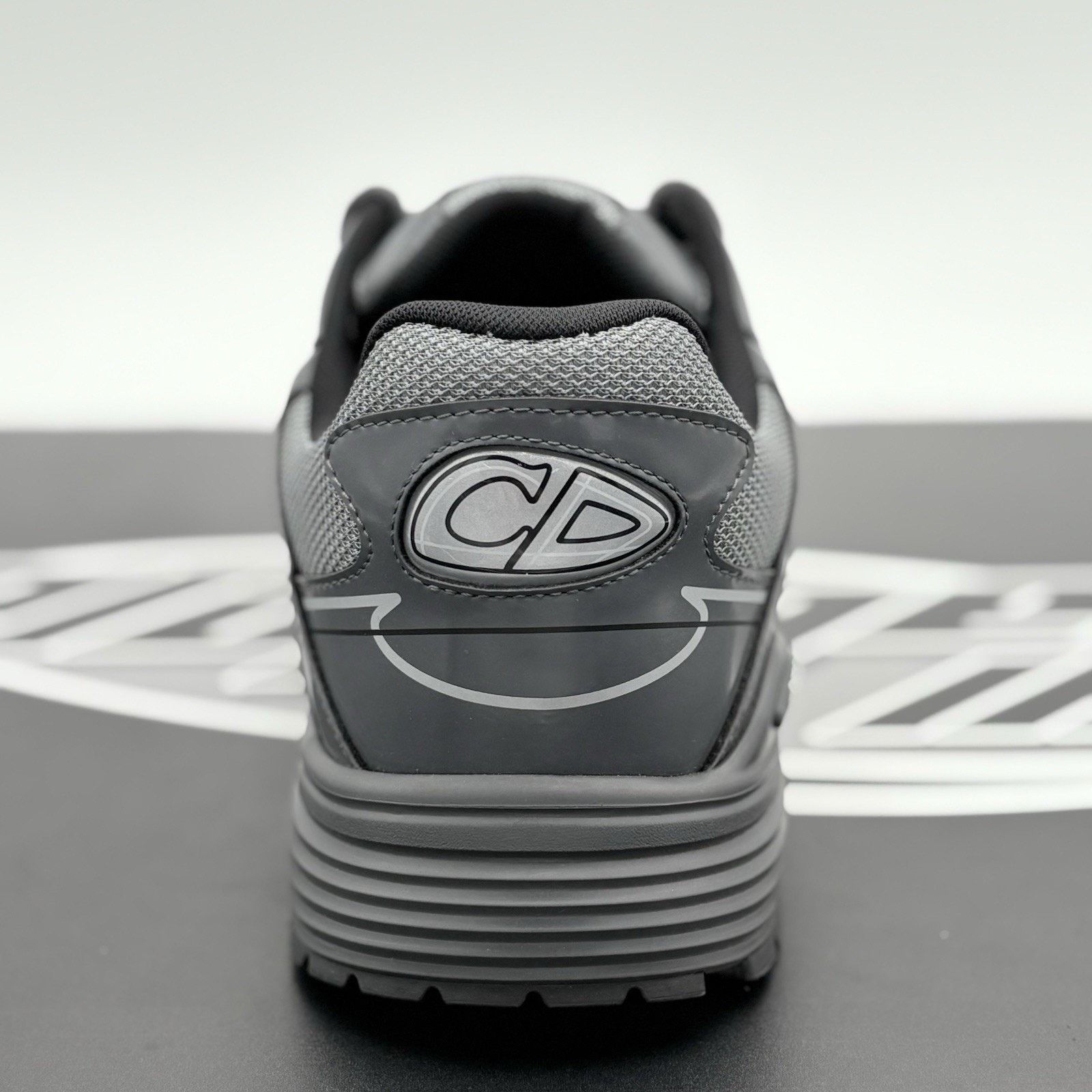 Dior Dior B30 Reflective Sneaker ' Black Gray ' | SUPER CLEAN! Size US 12 / EU 45 - 3 Thumbnail