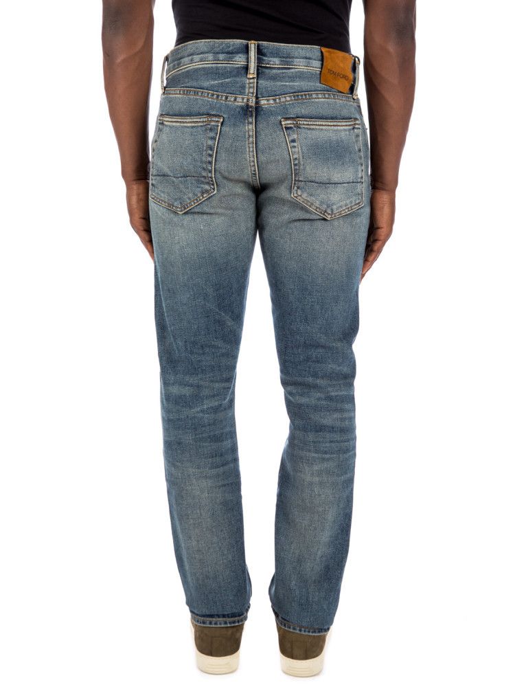 Tom Ford o1w1db10624 Slim Jeans in Blue Size US 34 / EU 50 - 3 Thumbnail