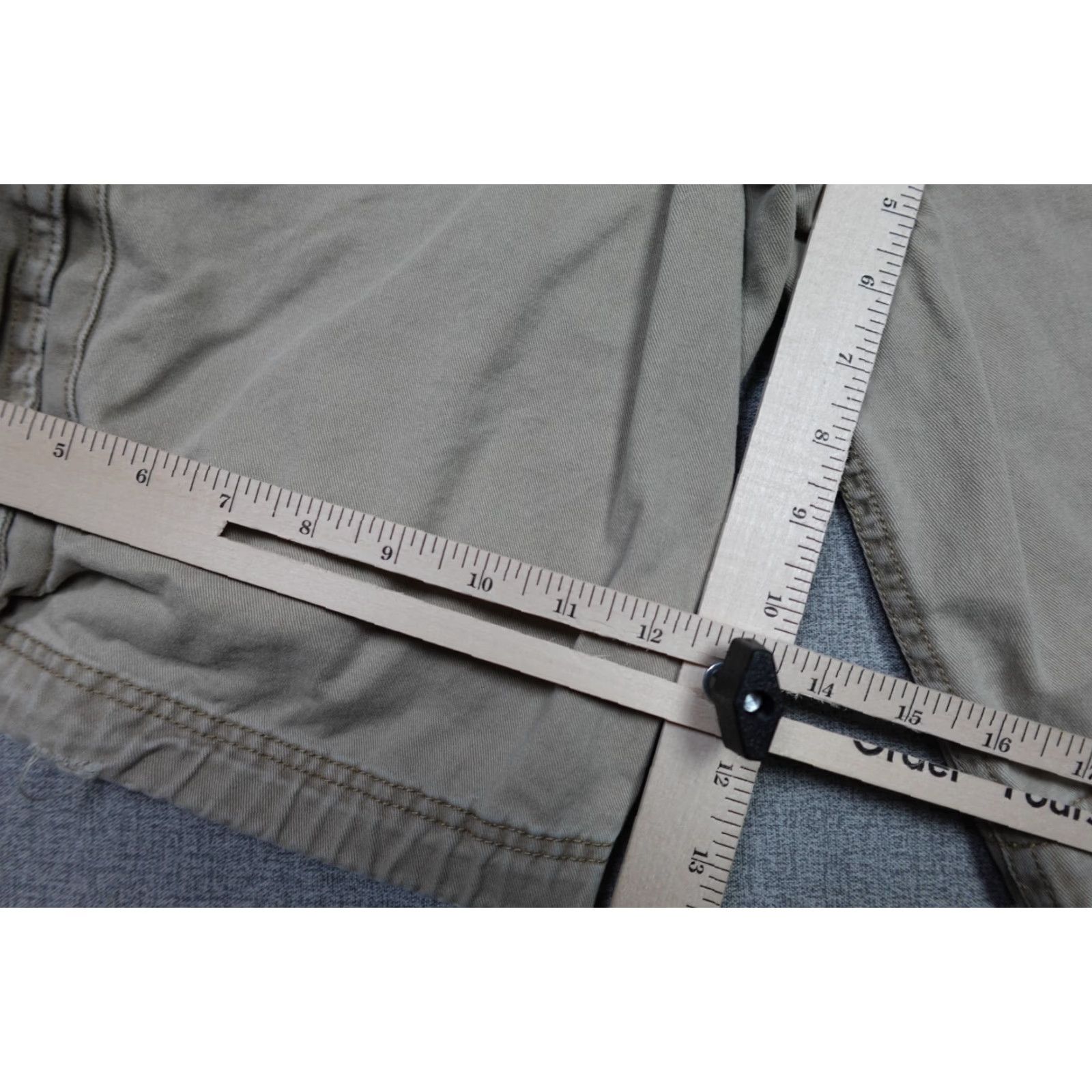 Aeropostale VINTAGE Aeropostale Shorts Mens 34 Beige Cargo 5-Pocket Regular Belt Loops Front Flat Front Cotton Beige Summer Mens Size US 34 / EU 50 - 4 Thumbnail