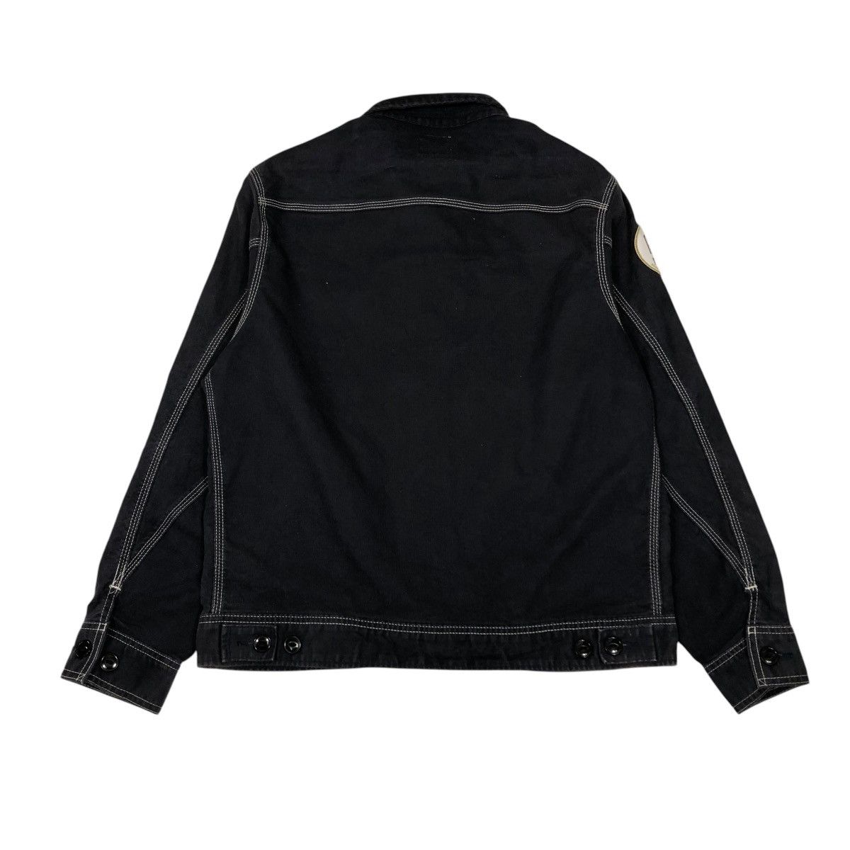 Lee 🔥VINTAGE CHORE ZIPPER JACKET LEE KANSAS USA EST 1889 Size US M / EU 48-50 / 2 - 2 Thumbnail