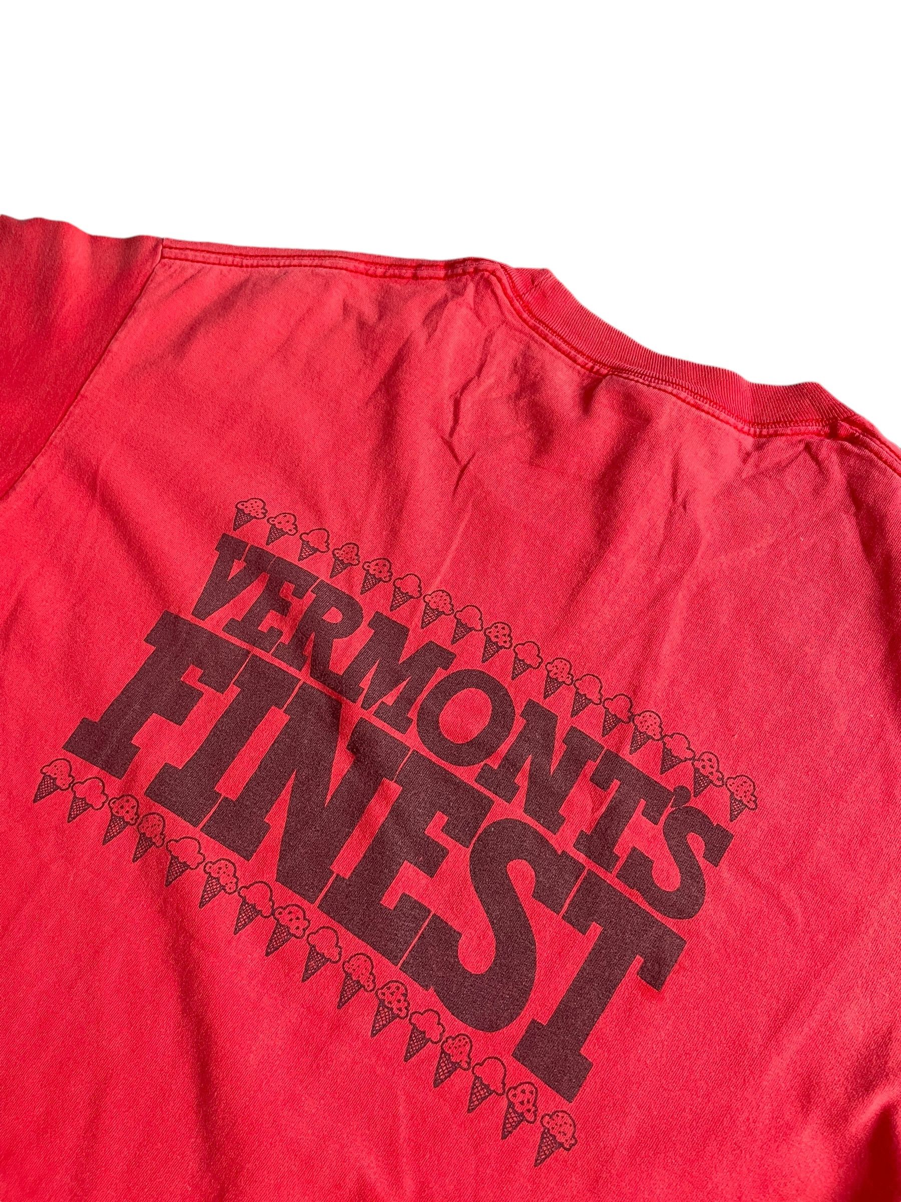 Anvil Vintage 1985 Ben & Jerrys Vermont Finest Tshirt Size US XL / EU 56 / 4 - 6 Thumbnail