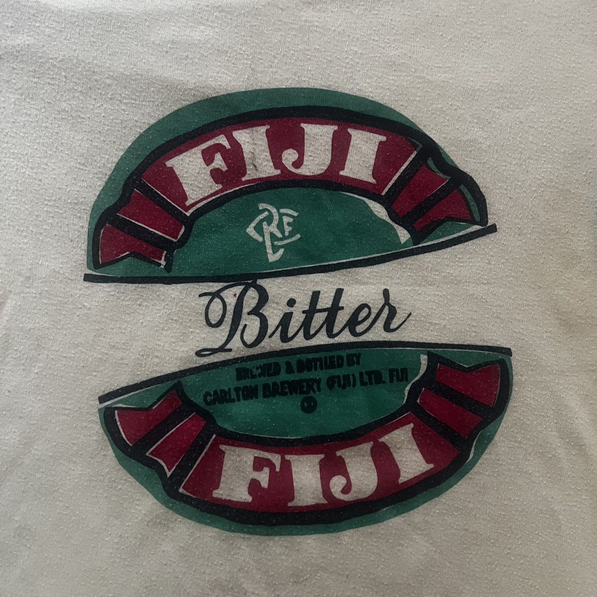 Vintage Yellow Vintage Fiji Bitters Tee Size US S / EU 44-46 / 1 - 4 Thumbnail